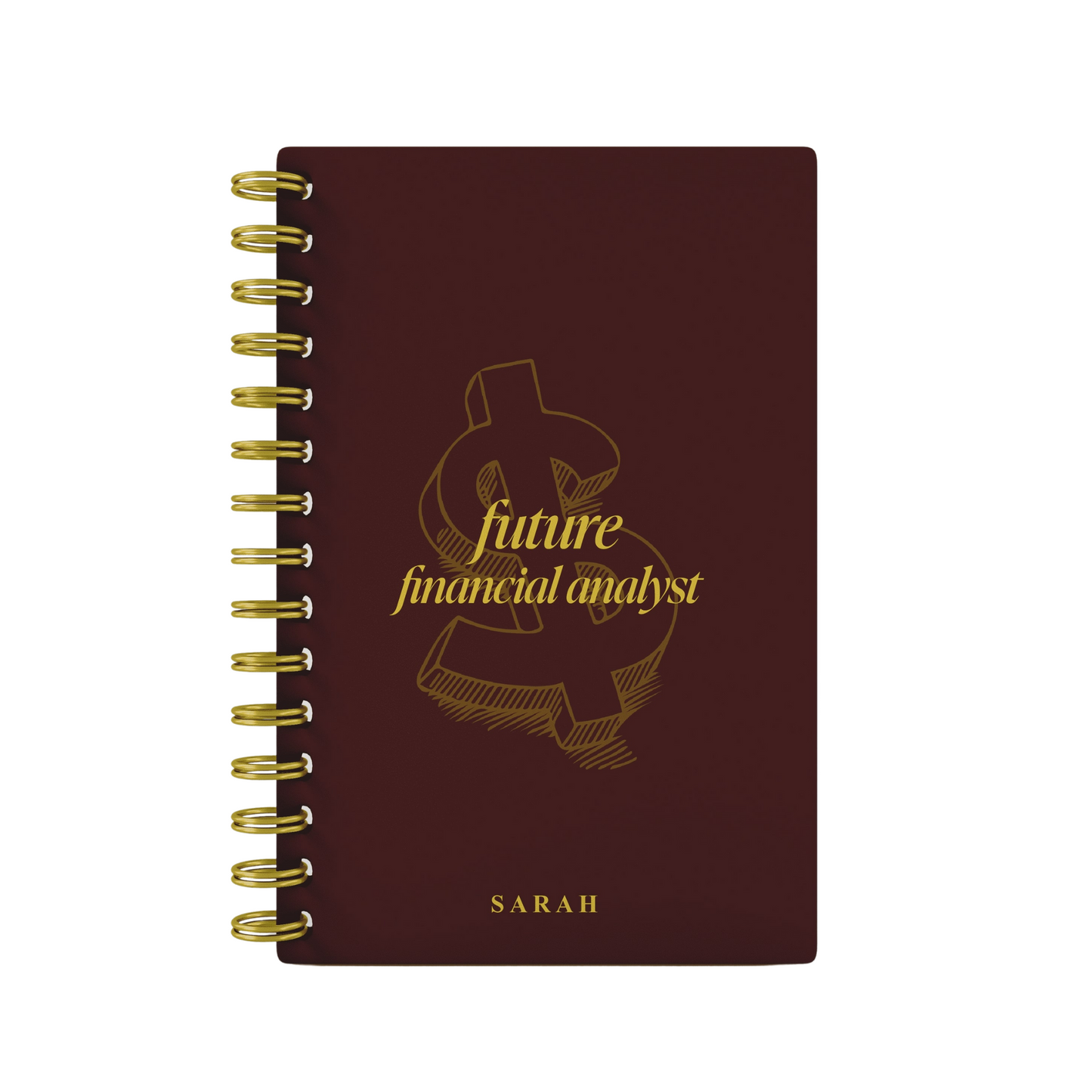 Future Financial Analyst - Foil Student Planner