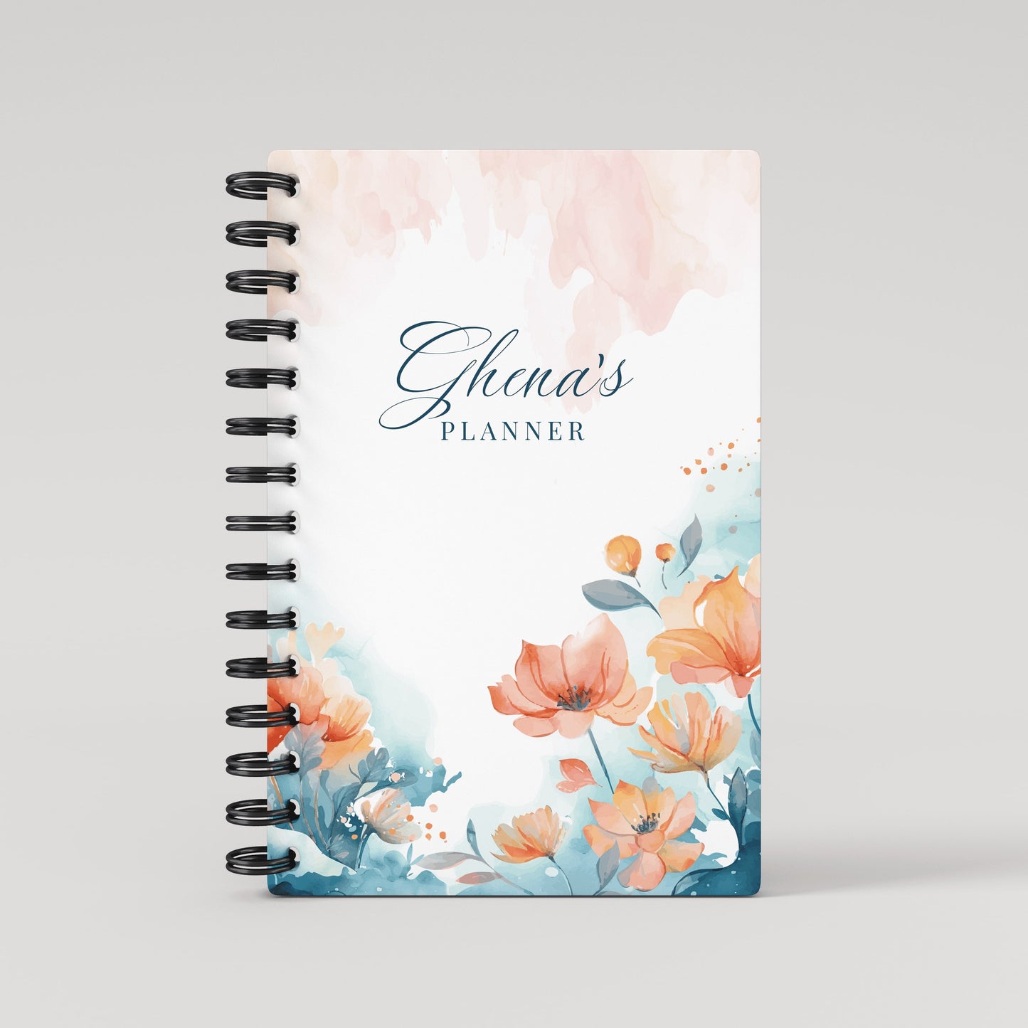 Flowers of the Undersea Lined Notebook