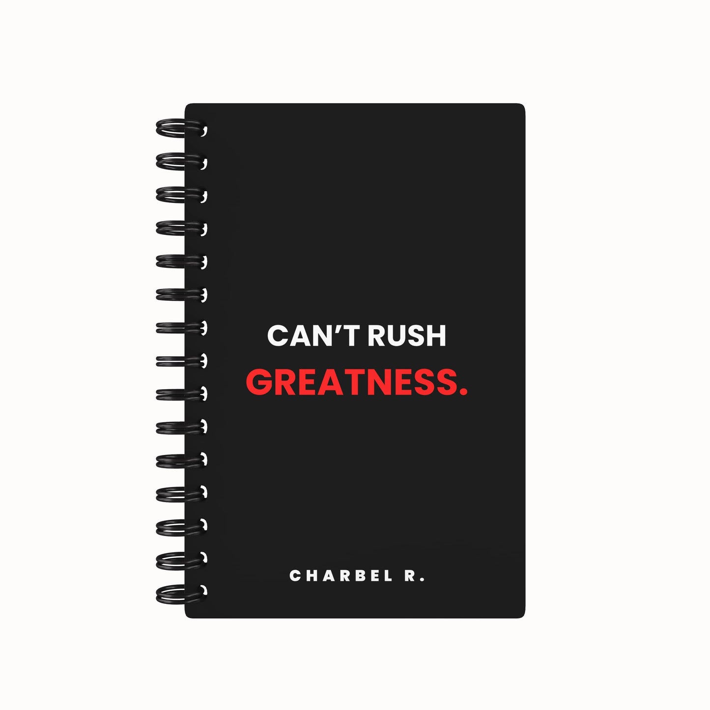 Greatness 2026 Weekly Planner - Black