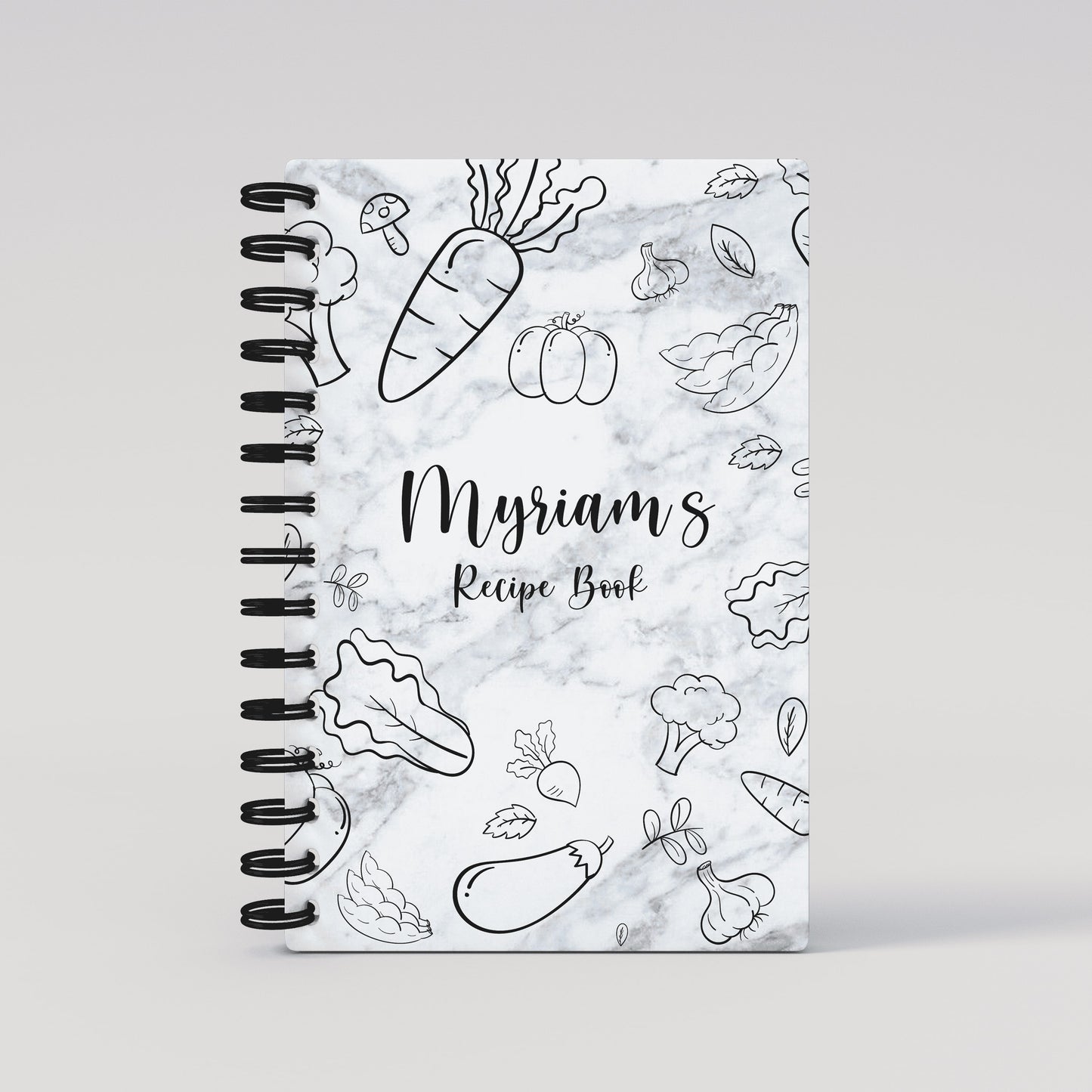 Veggies Sketches Recipe Book
