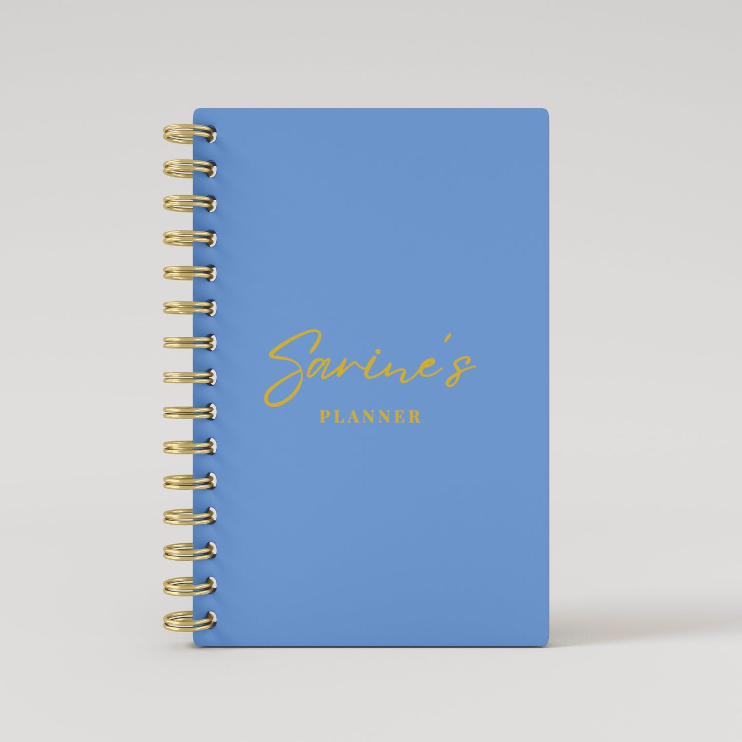 Name Solid Foil Lined Notebook