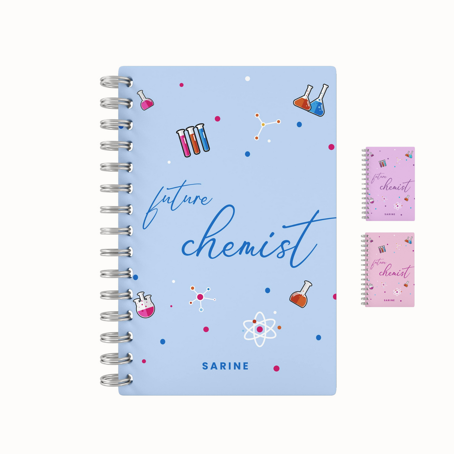 Future Chemist Lined Notebook