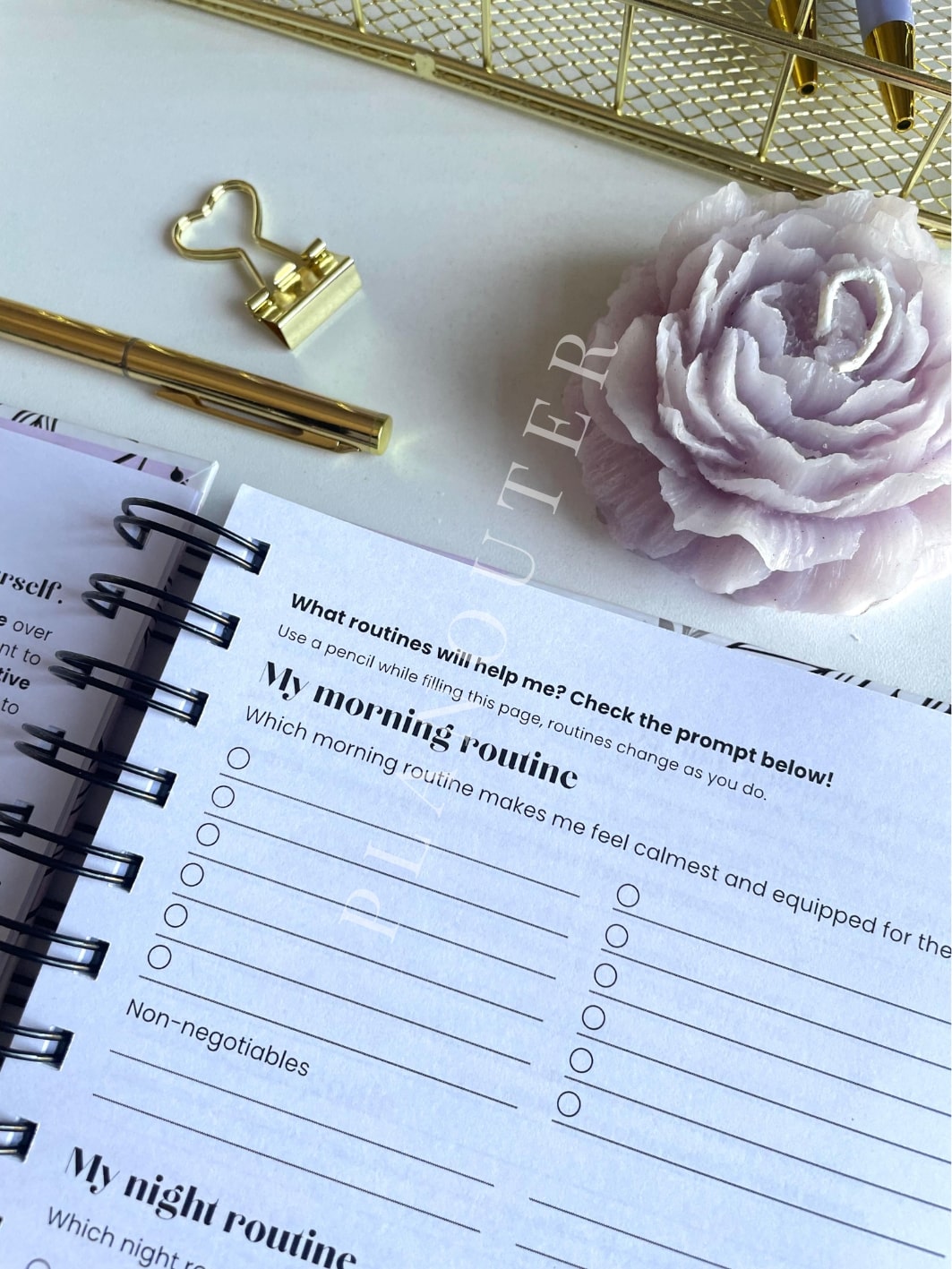 Milky Way Name 2026 Weekly Planner