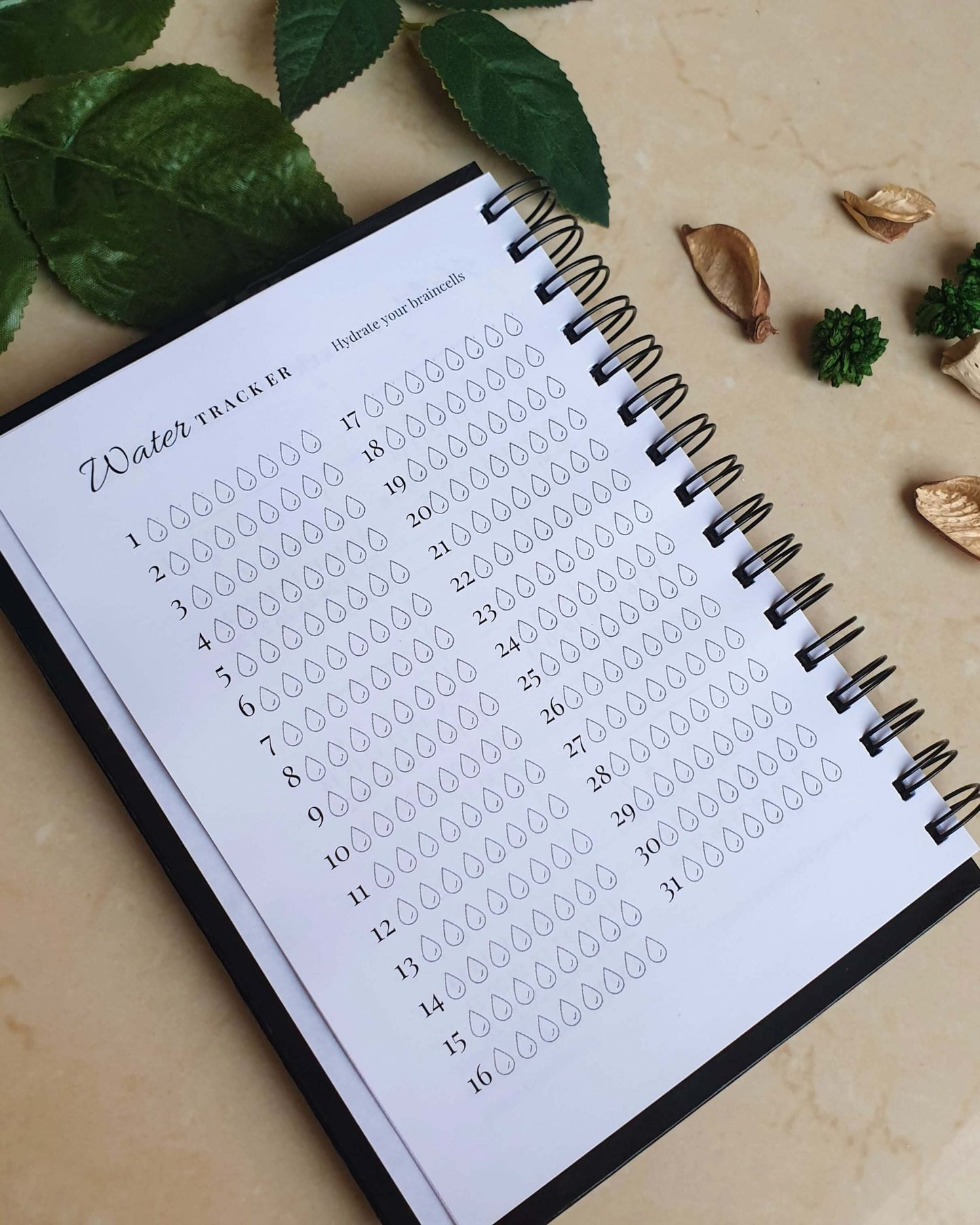 Green Purple Hue Marble 2024 Weekly Planner