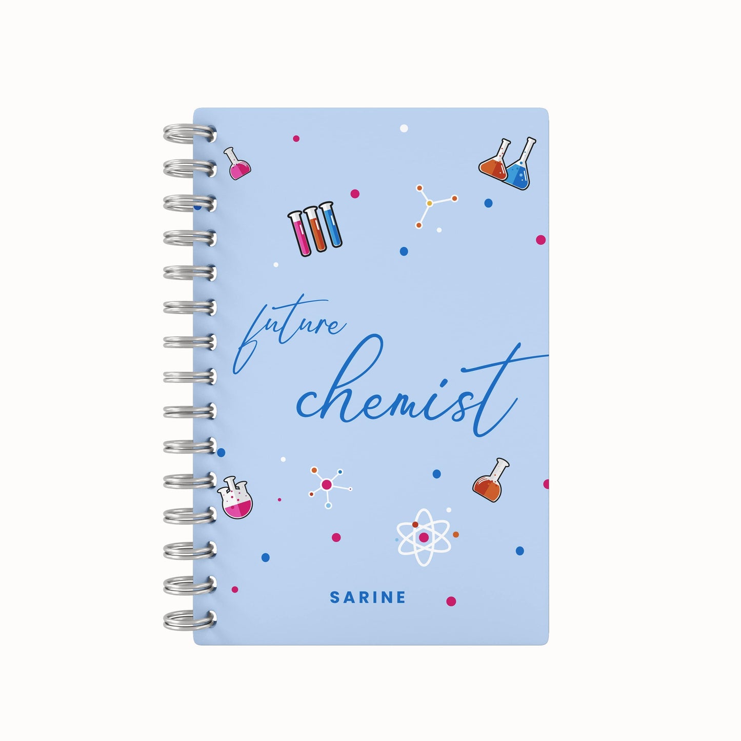 Future Chemist Lined Notebook