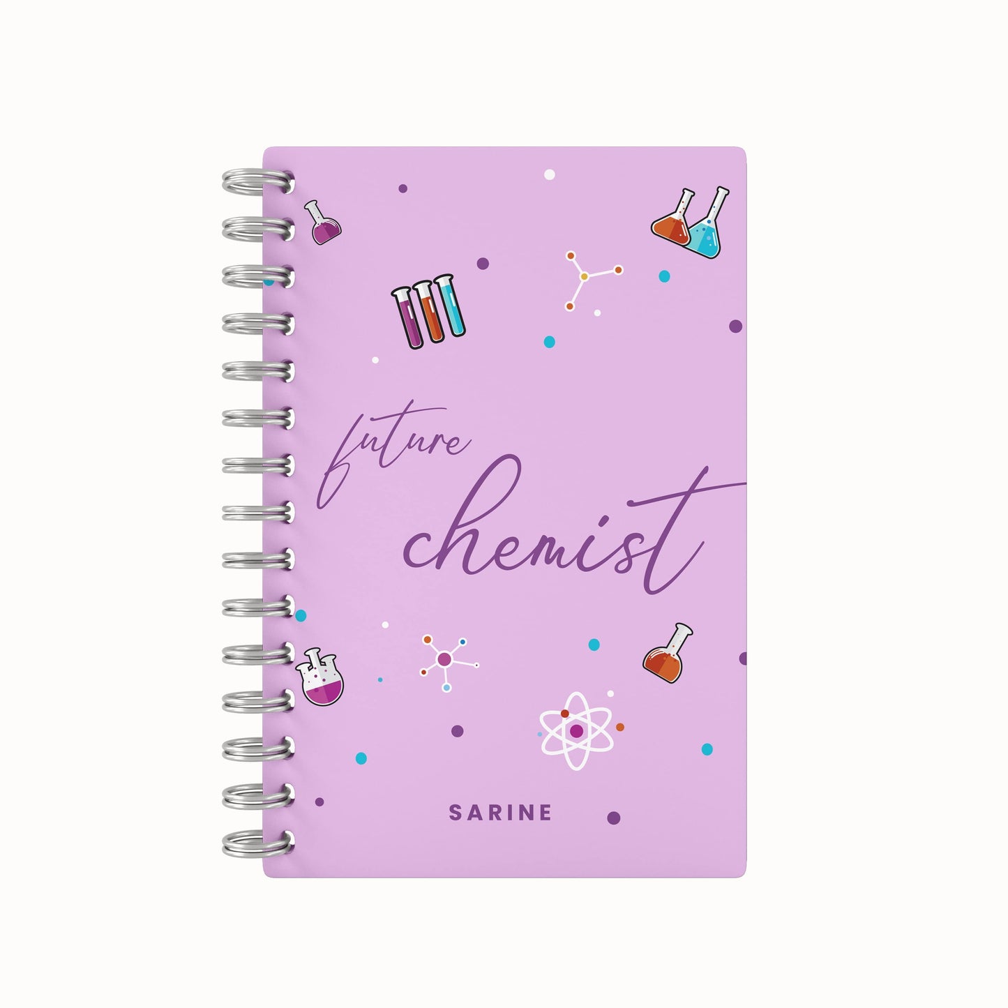 Future Chemist Lined Notebook
