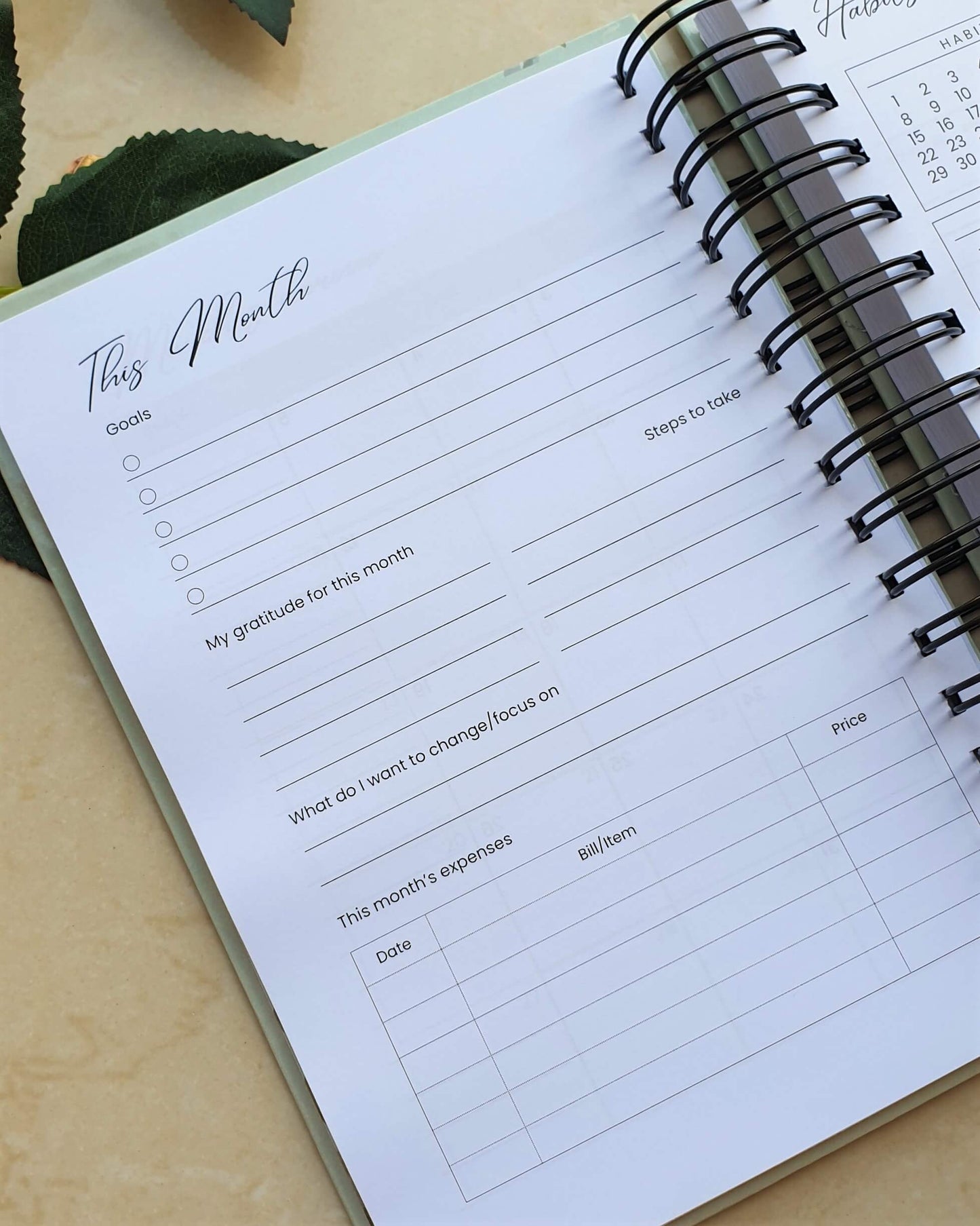 Flower Blossom 2024 Daily Planner