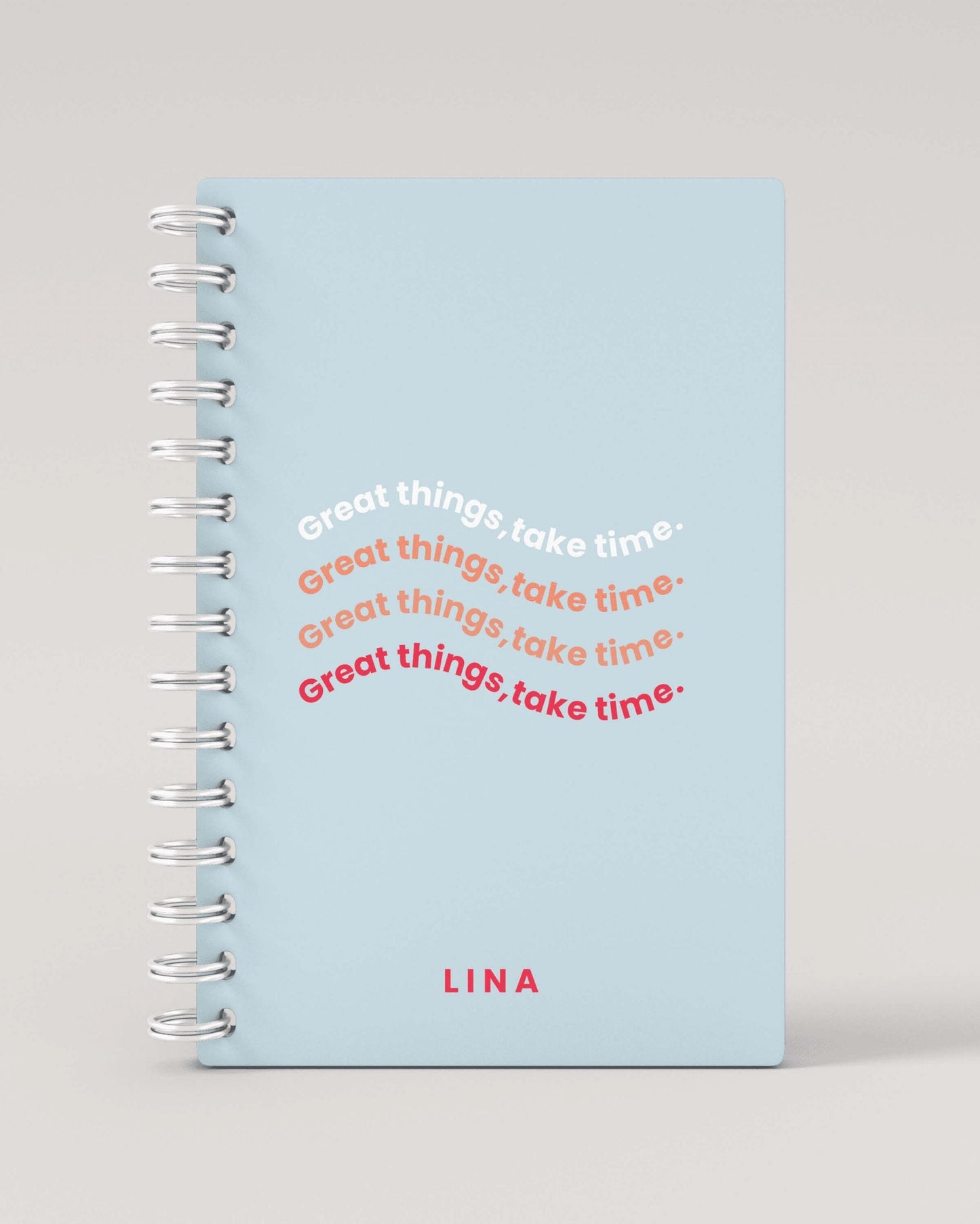 Greate Things Take Time 2024 Daily Planner