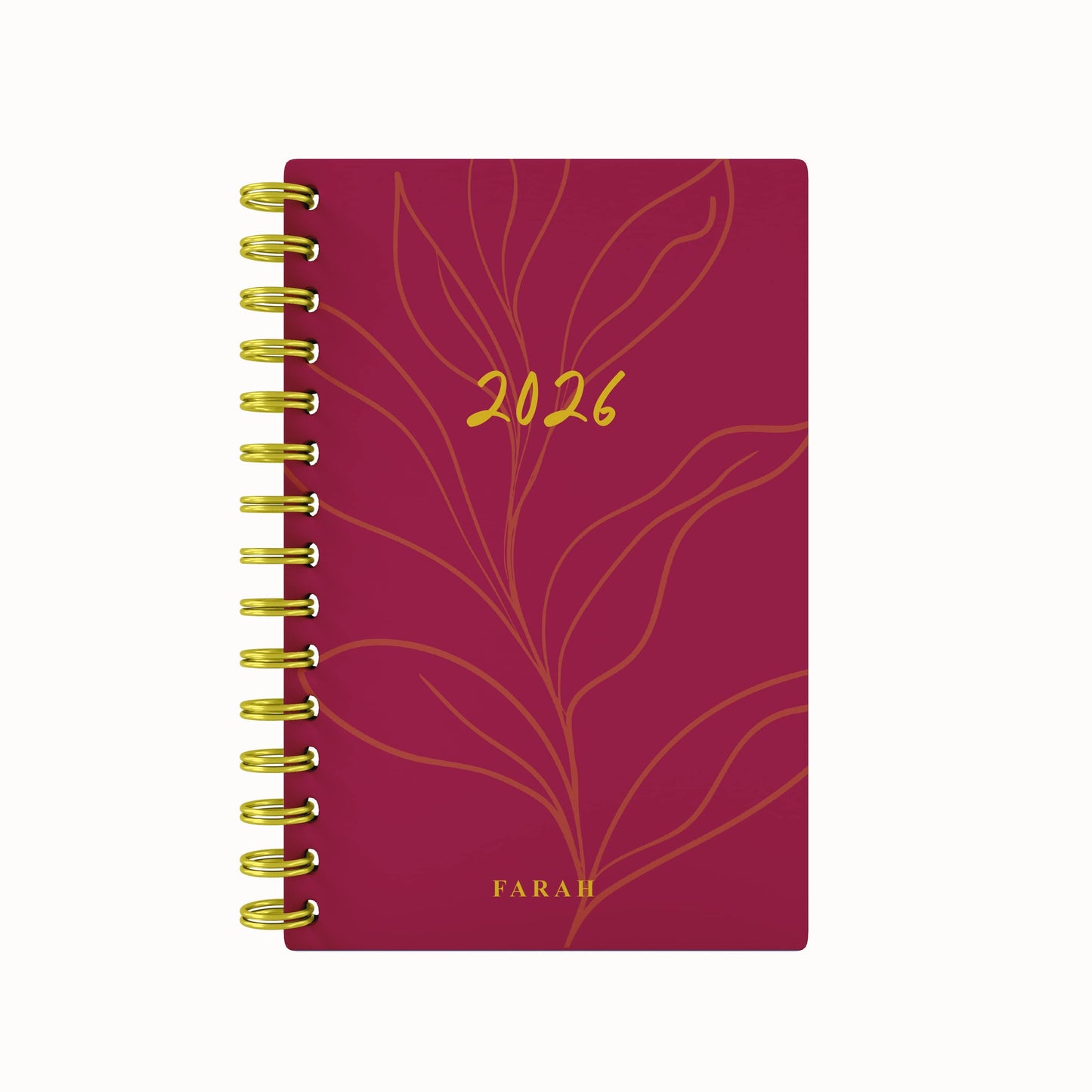 2026 Bloom Foil Daily Planner