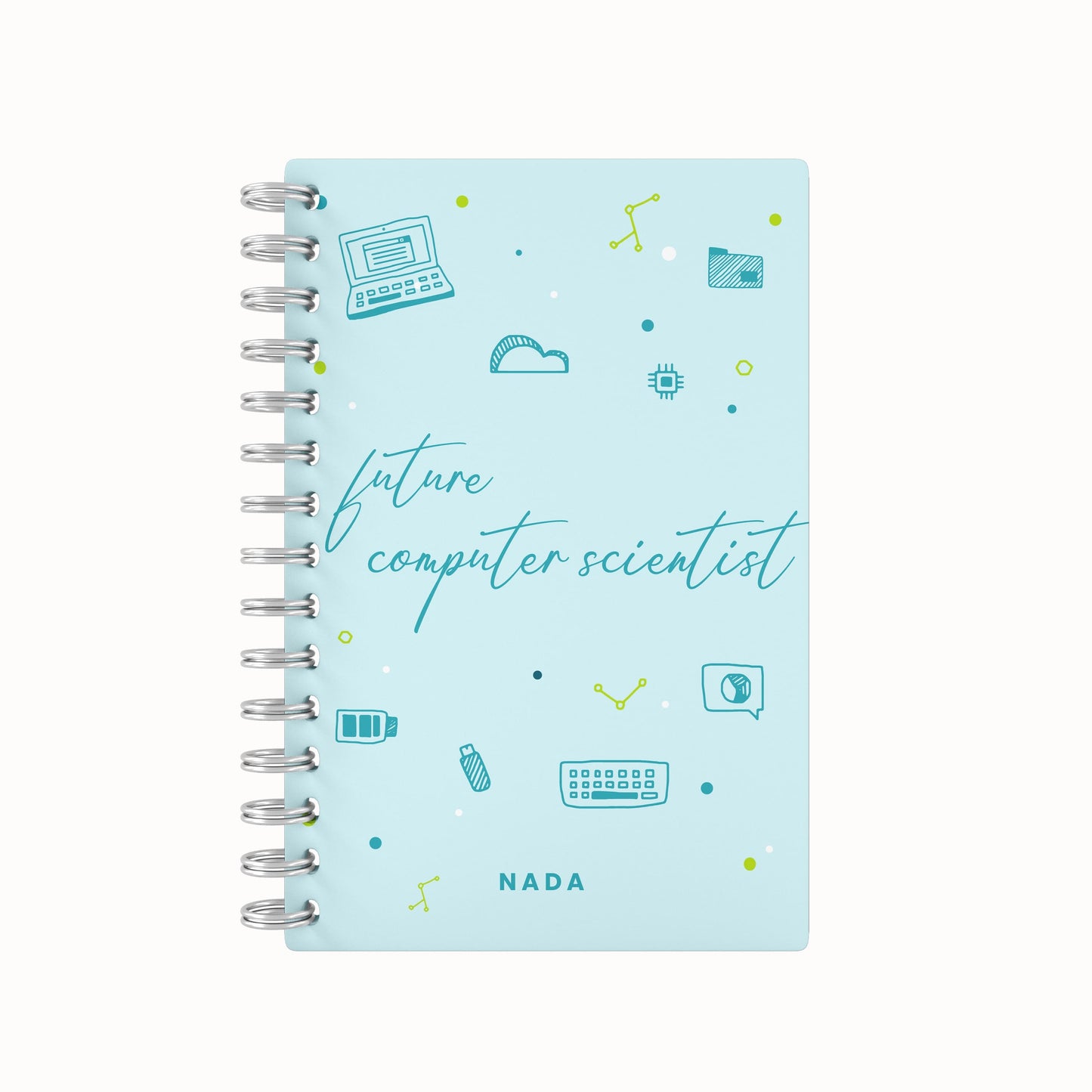 Future Computer Scientist Lined Notebook