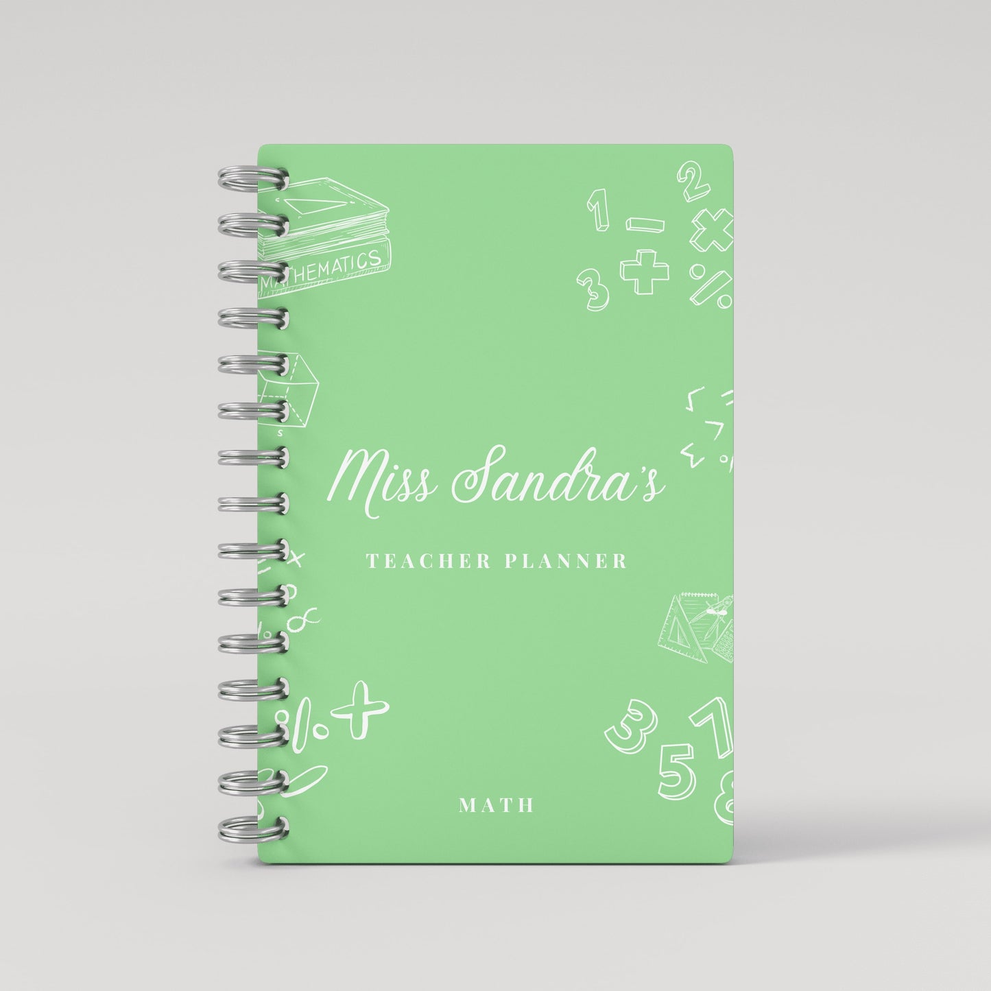 Math Teacher - Teacher Planner