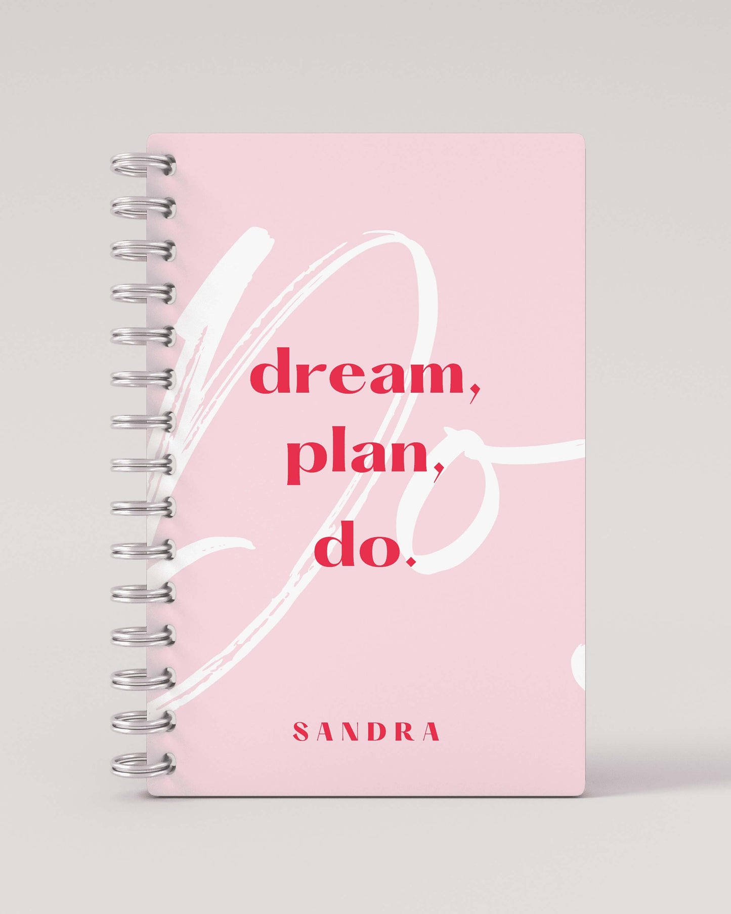 Dream, Plan, Do Lined Notebook