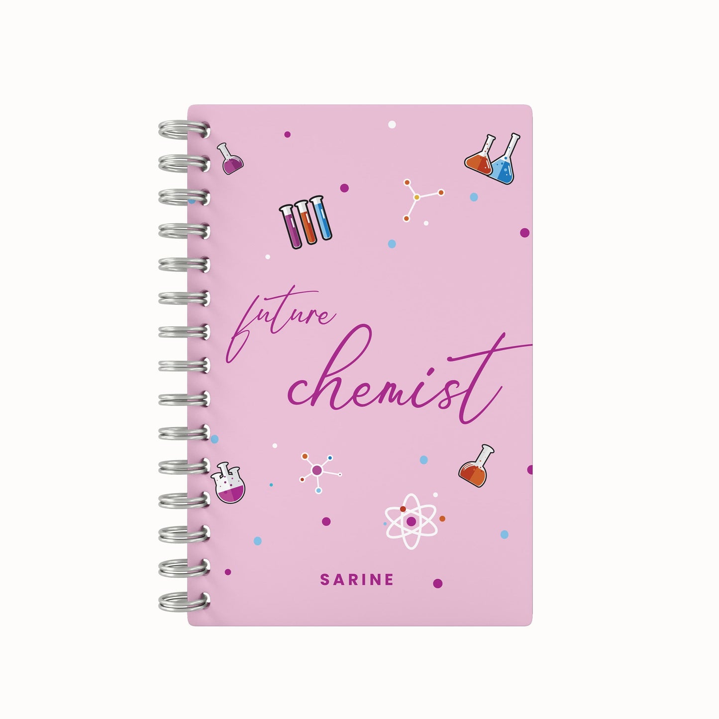 Future Chemist Lined Notebook