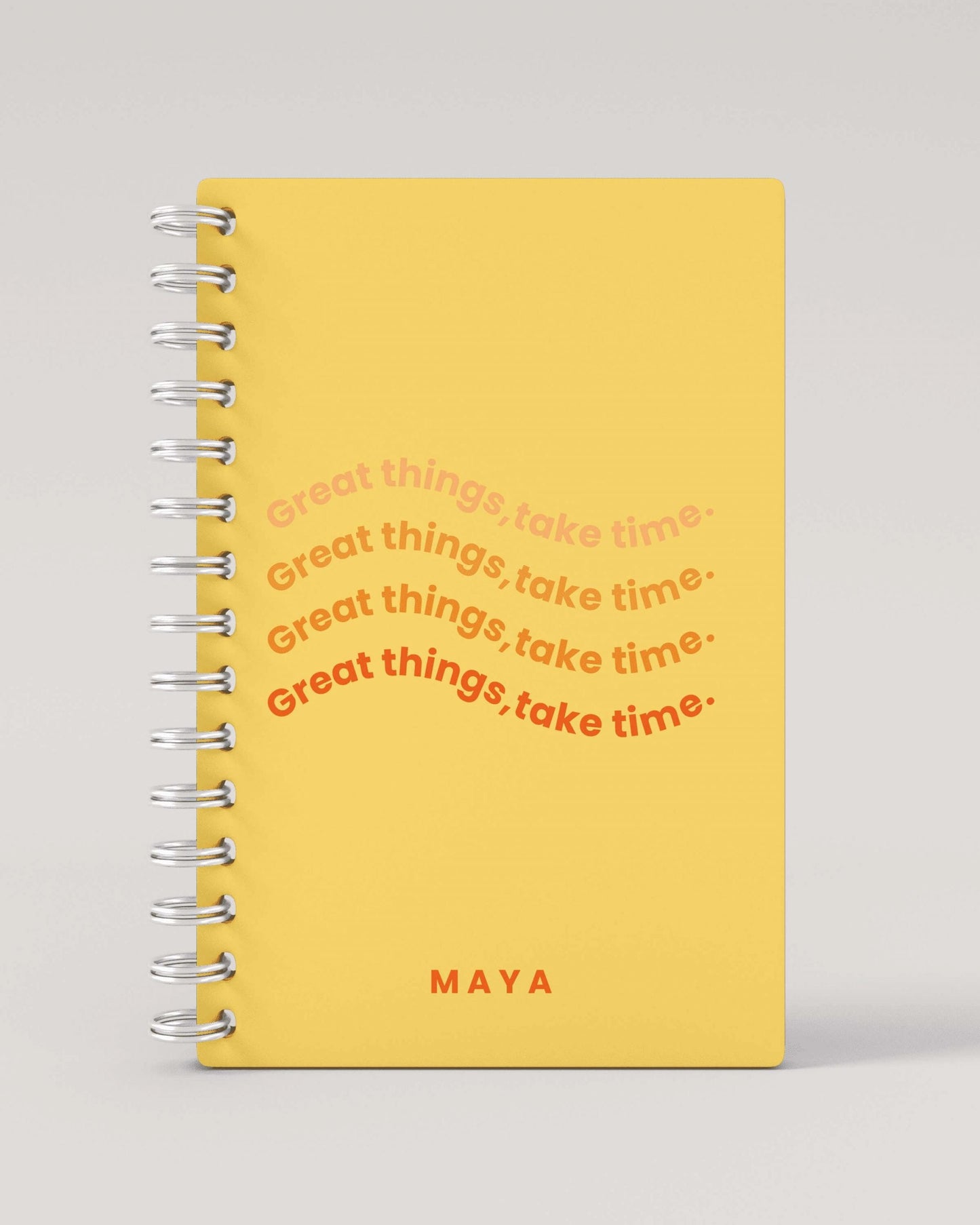 Greate Things Take Time 2024 Daily Planner