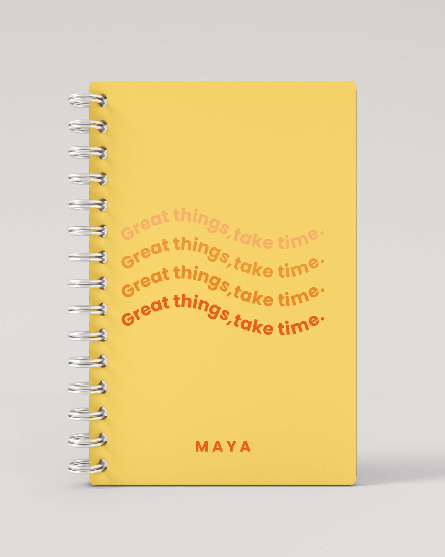 Greate Things Take Time 2024 Weekly Planner