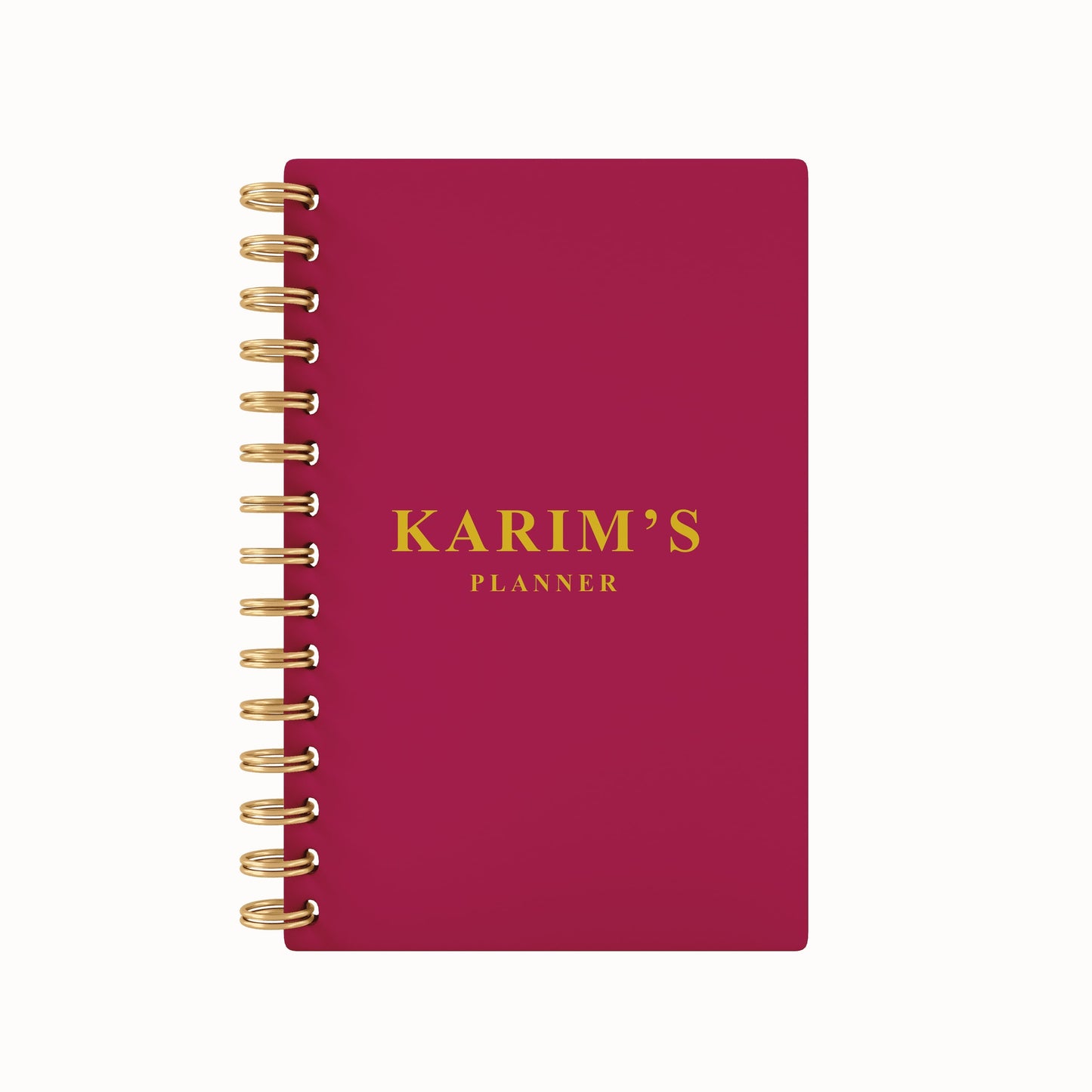 Any Name Foil 2026 Daily Planner