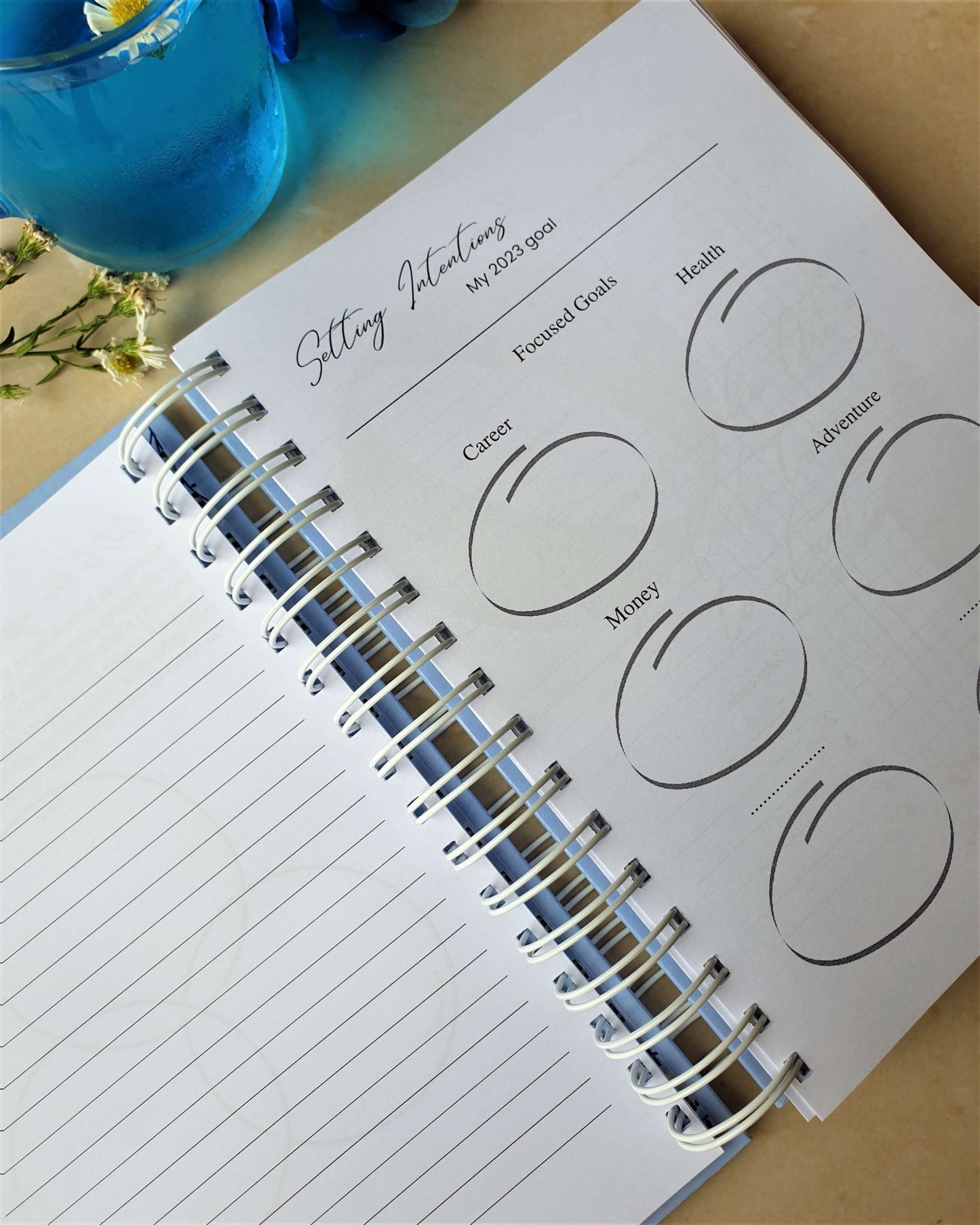 Flower Blossom 2024 Daily Planner