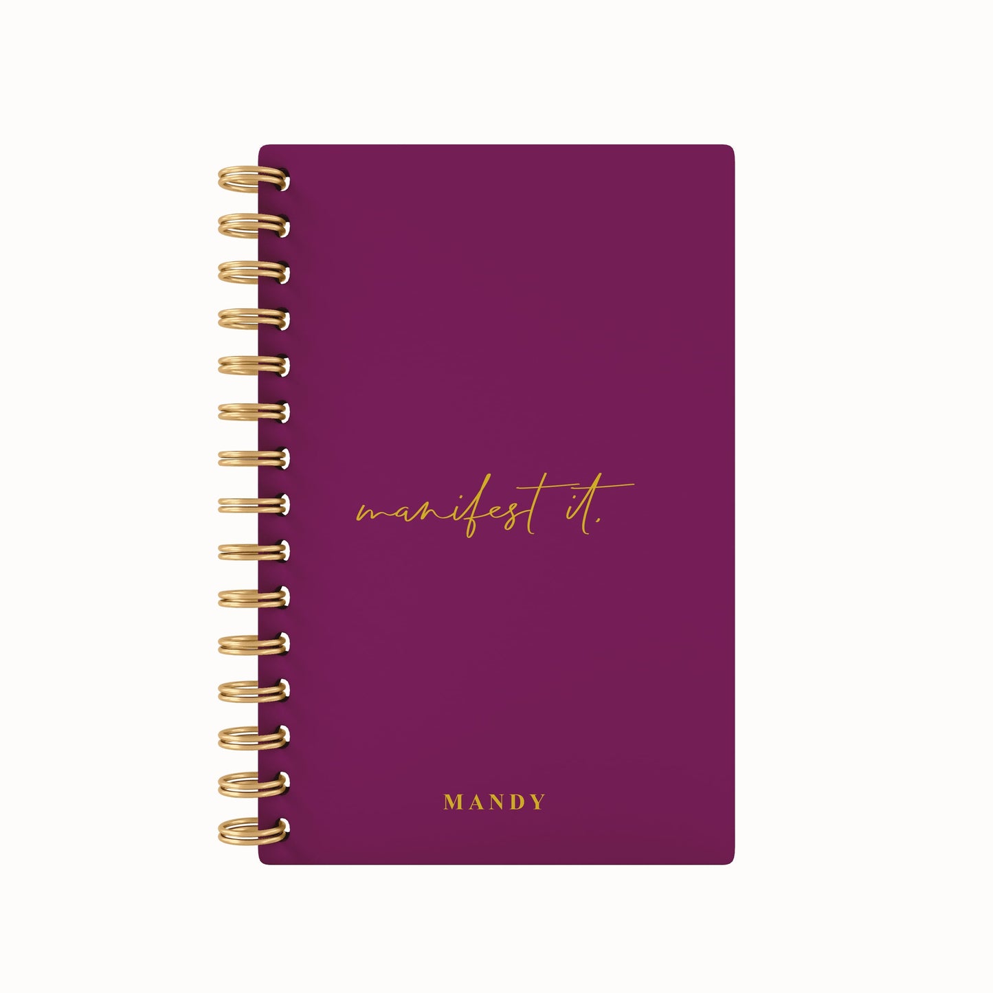 Manifest it Foil 2026 Daily Planner