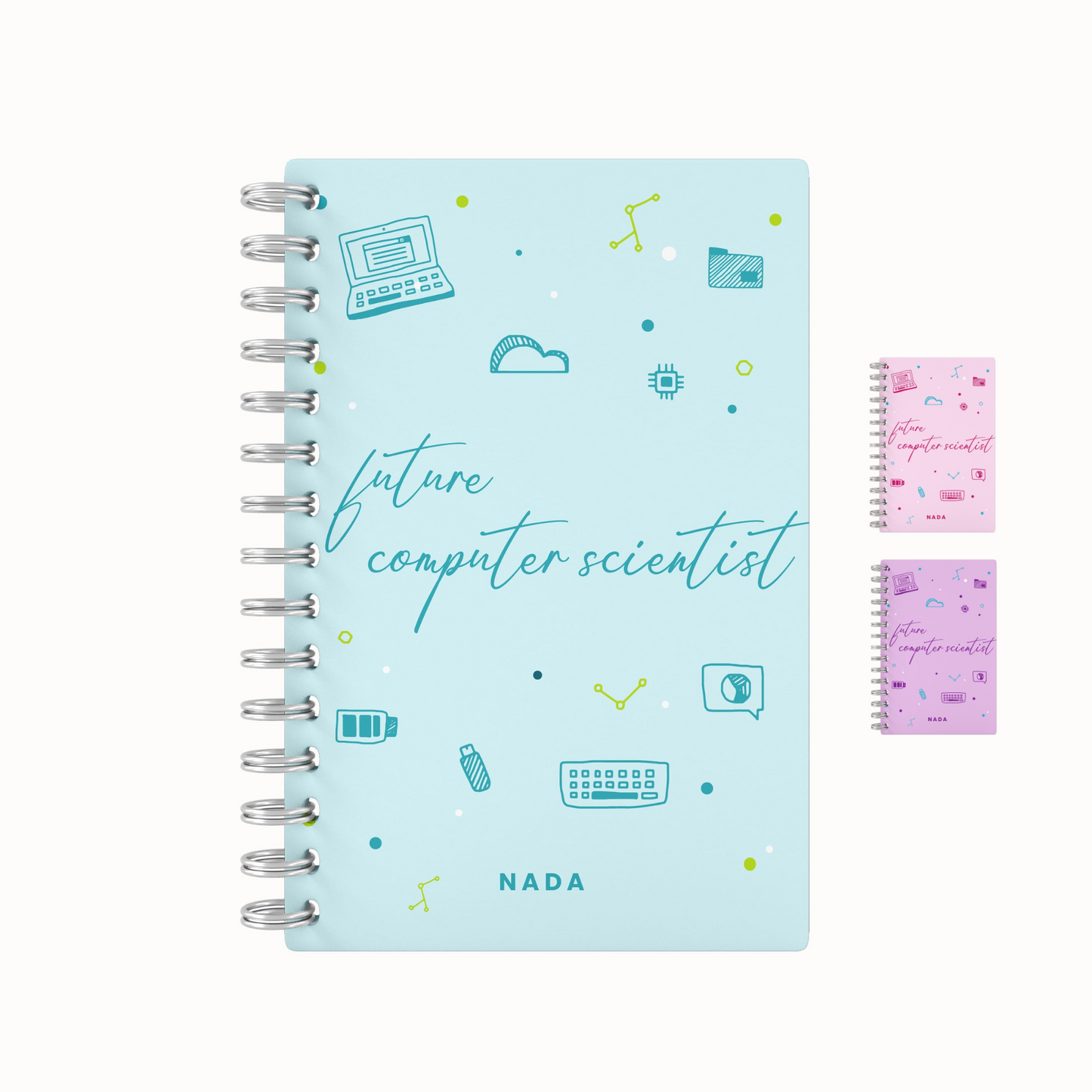 Future Computer Scientist Lined Notebook
