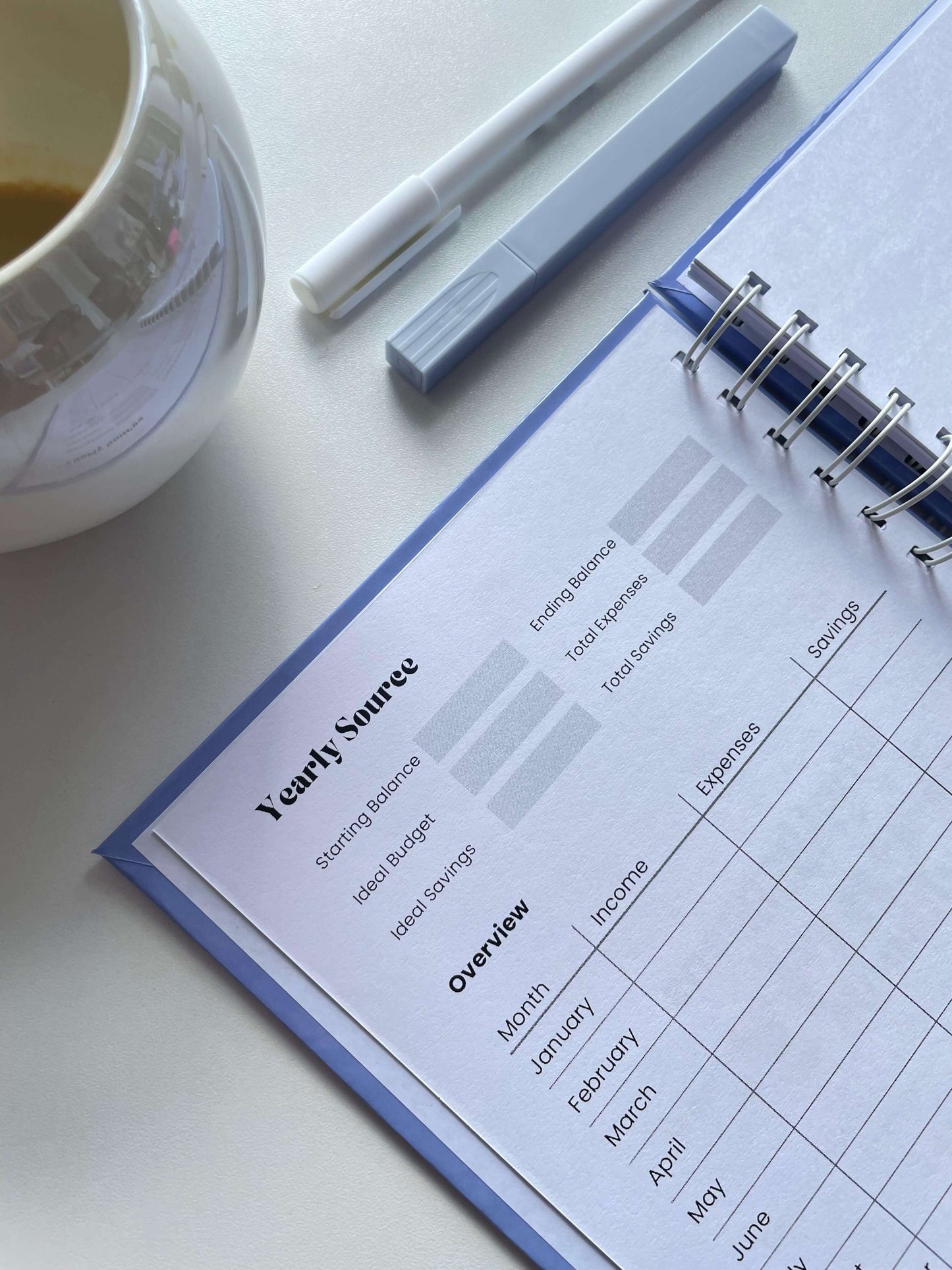 Budget Planner - Pink Gradient