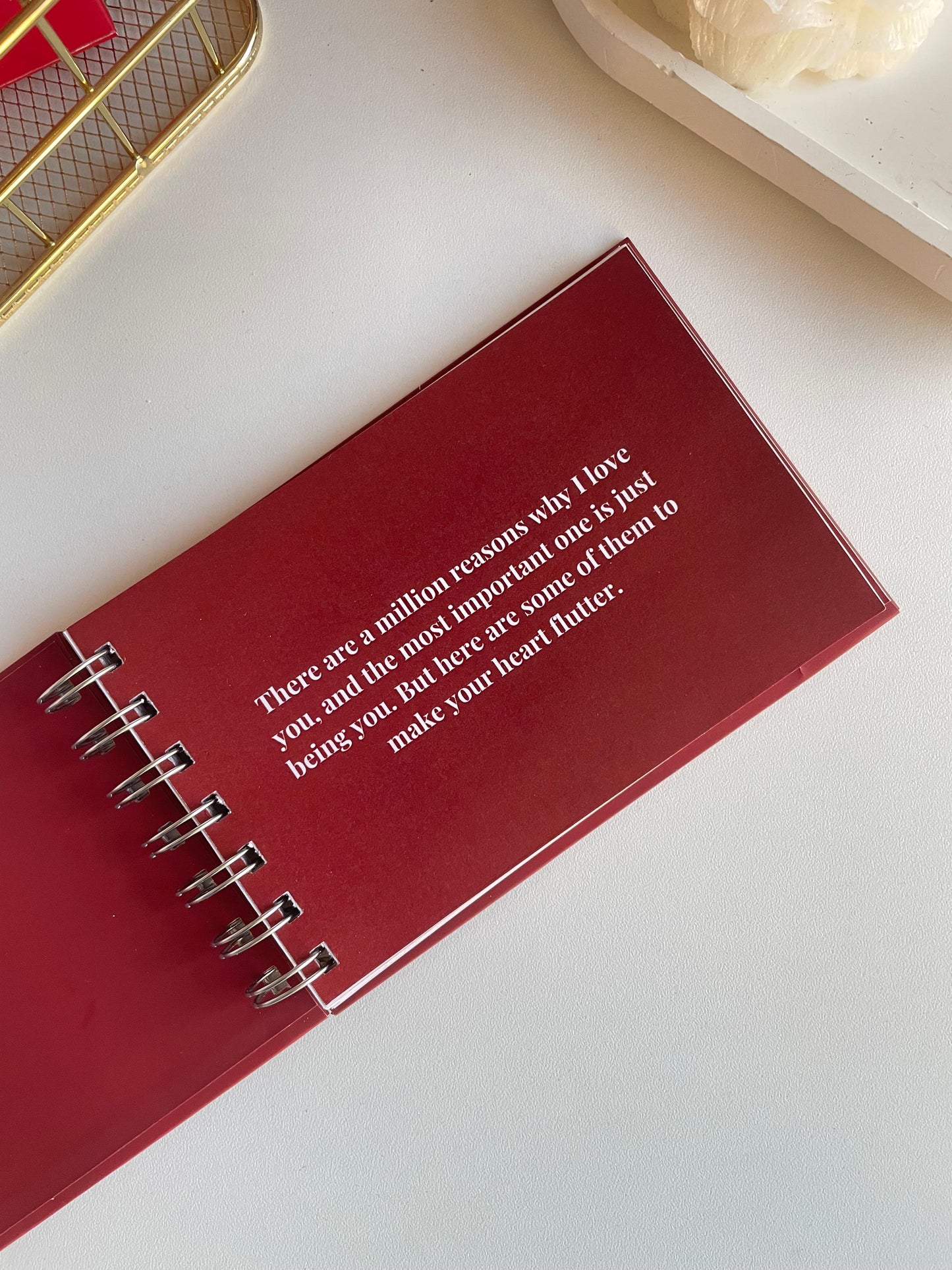 Reasons Why I Love You - Book