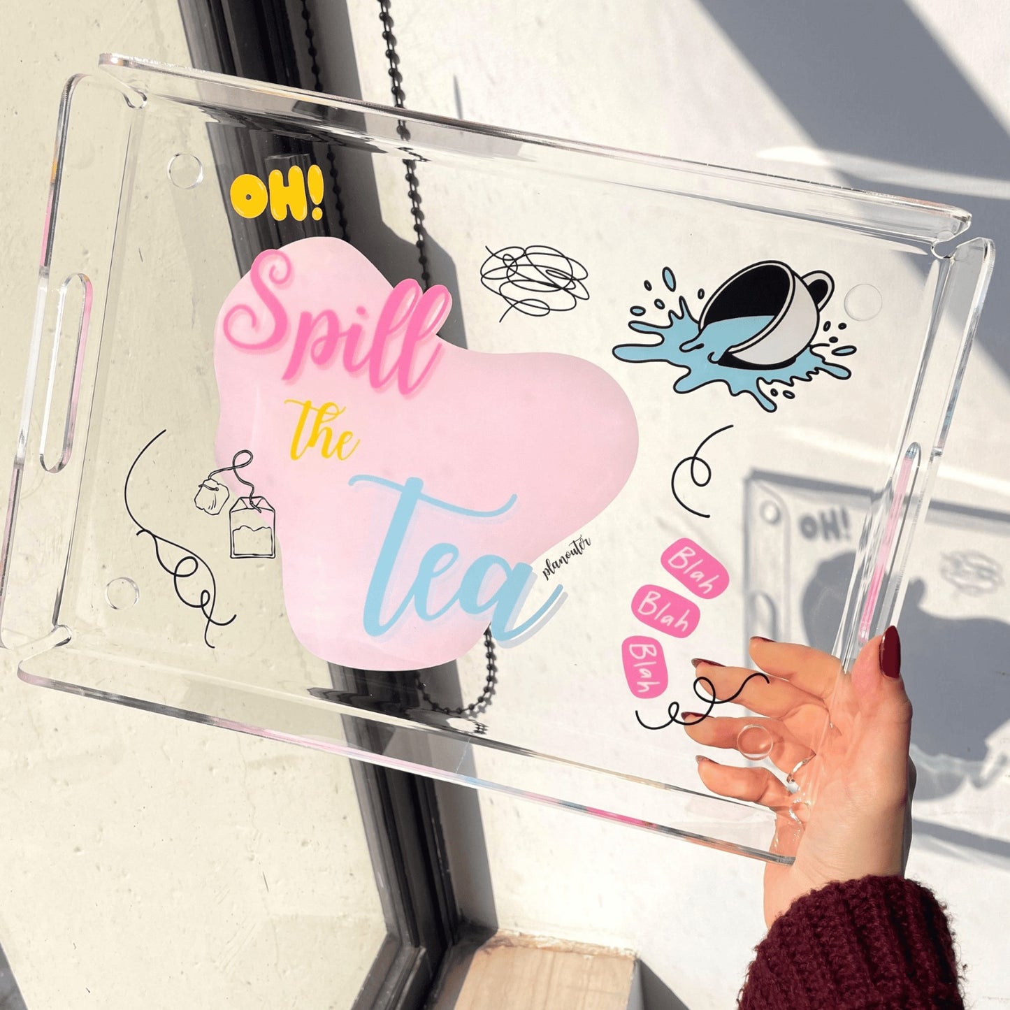 Spill the Tea - Tray