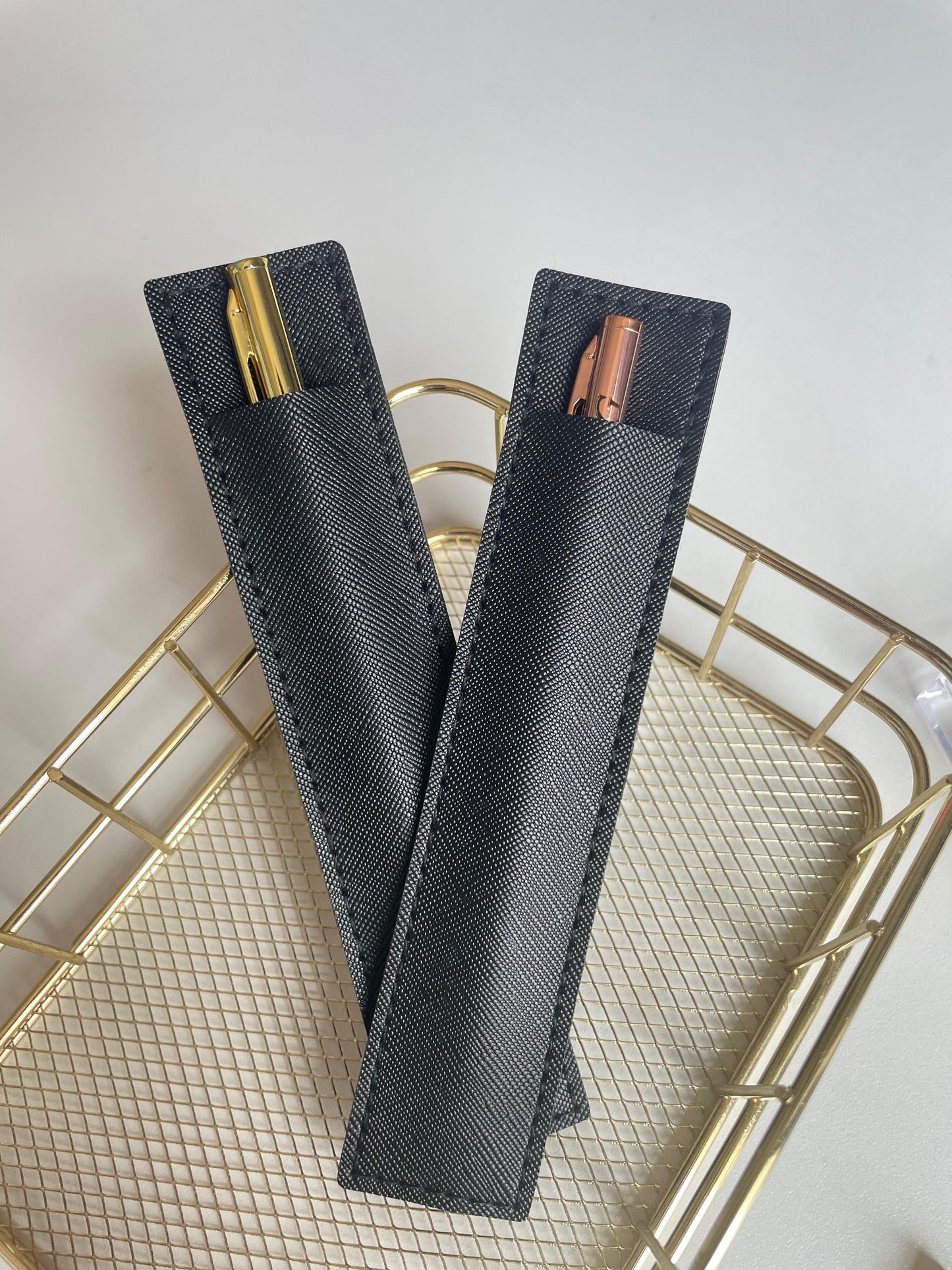 Engraved Pen & Leather Sleeve