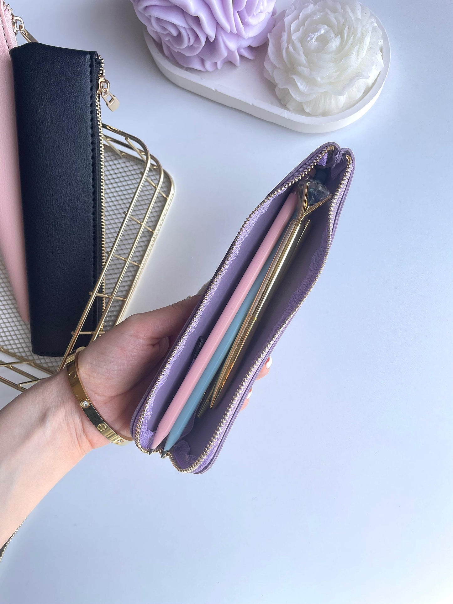 Vegan Leather Pouch - Pencil Case