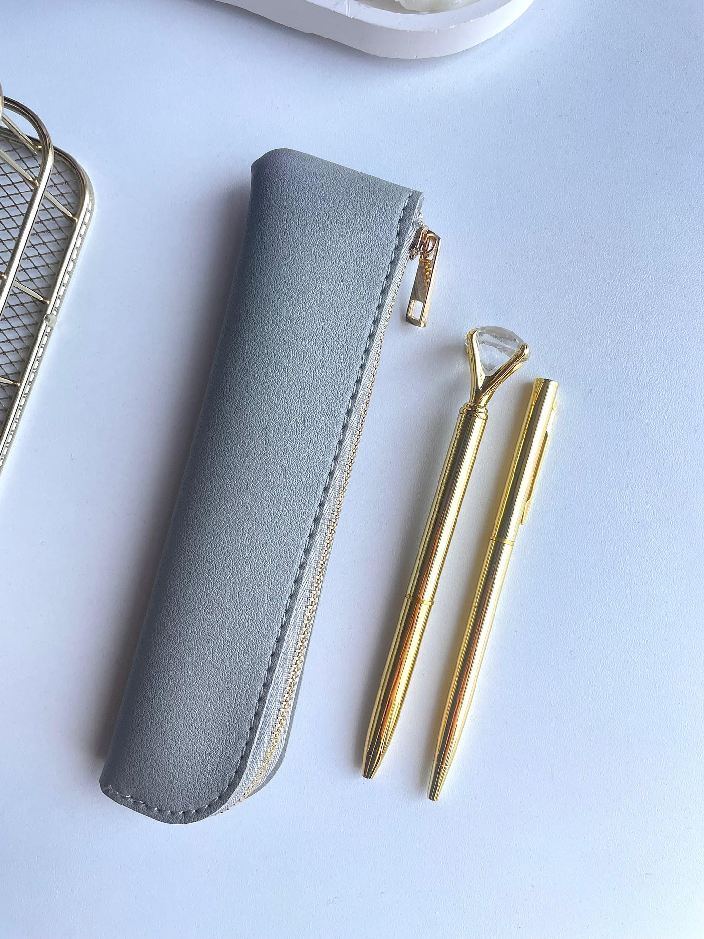 Vegan Leather Pouch - Pencil Case