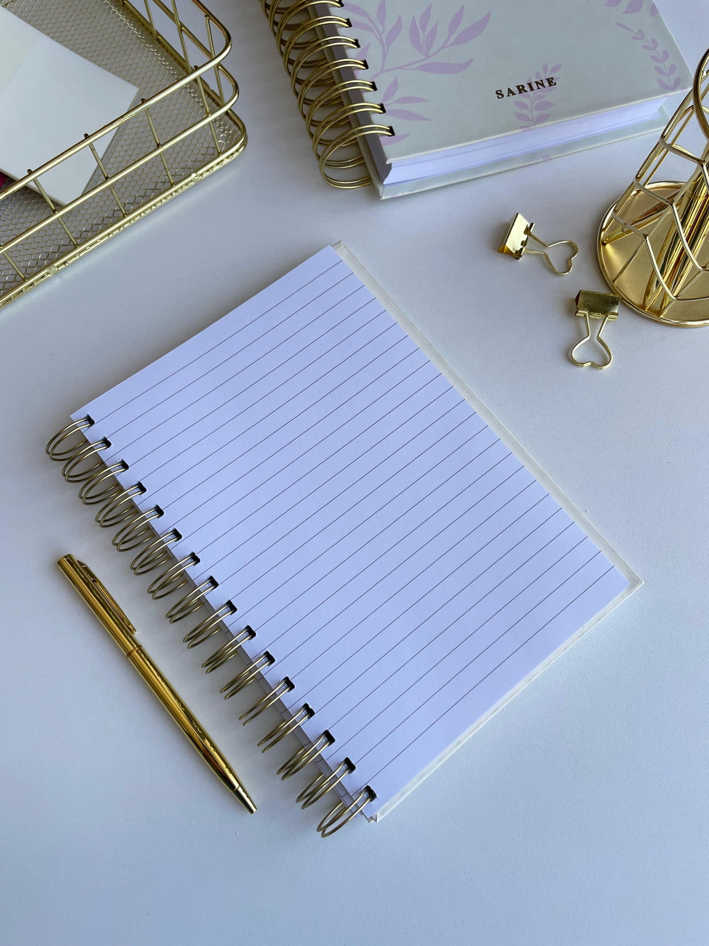 Your Time Is Now Lined Notebook - Pink