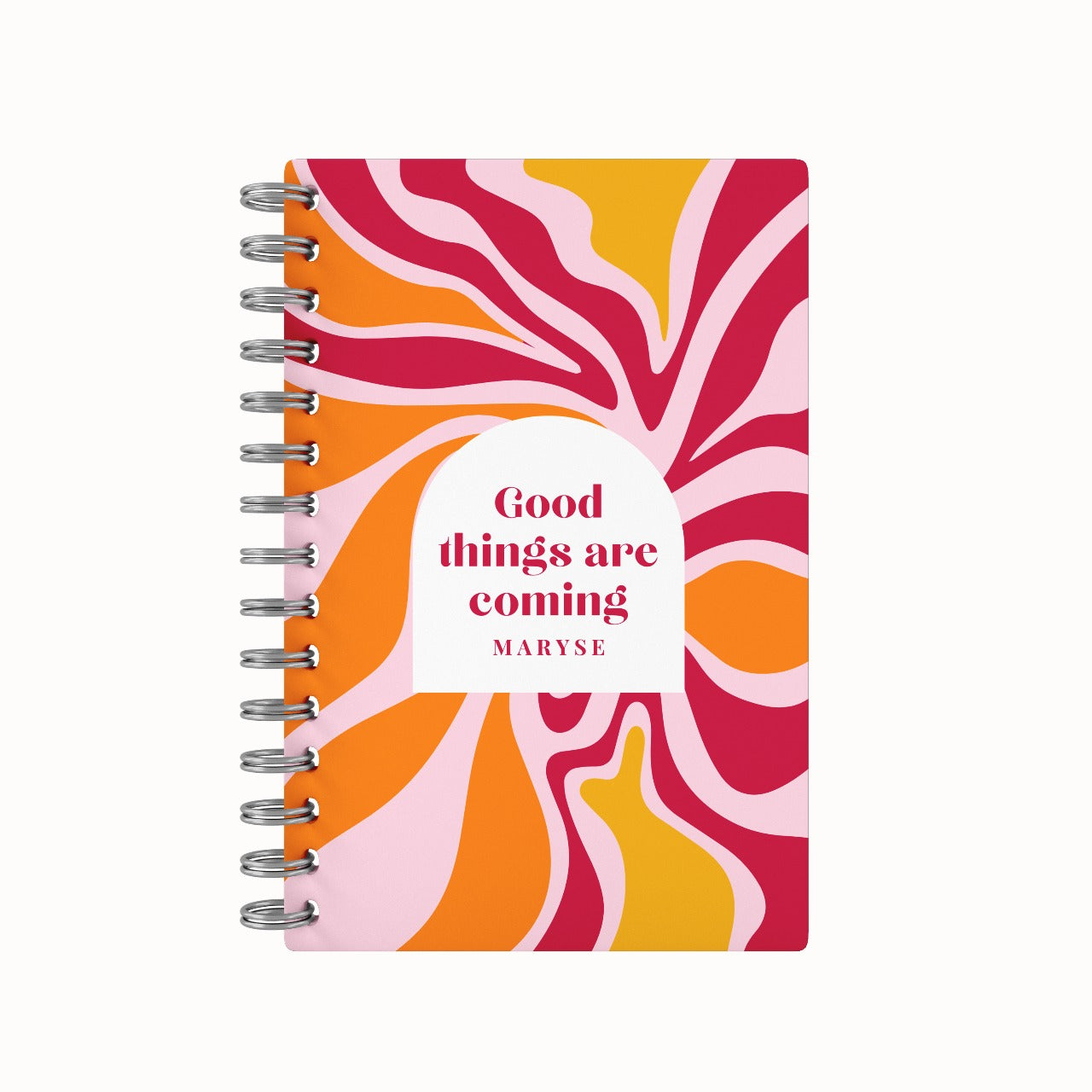 Swirls Undated Daily Planner