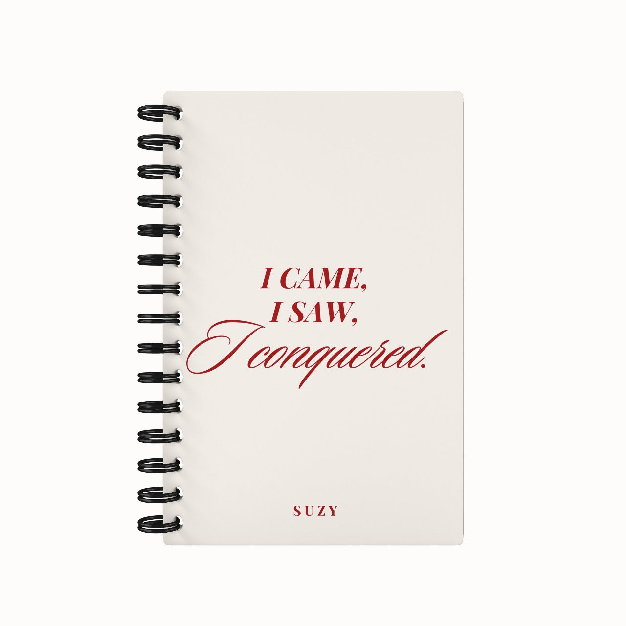 I Conquered Undated Daily Planner