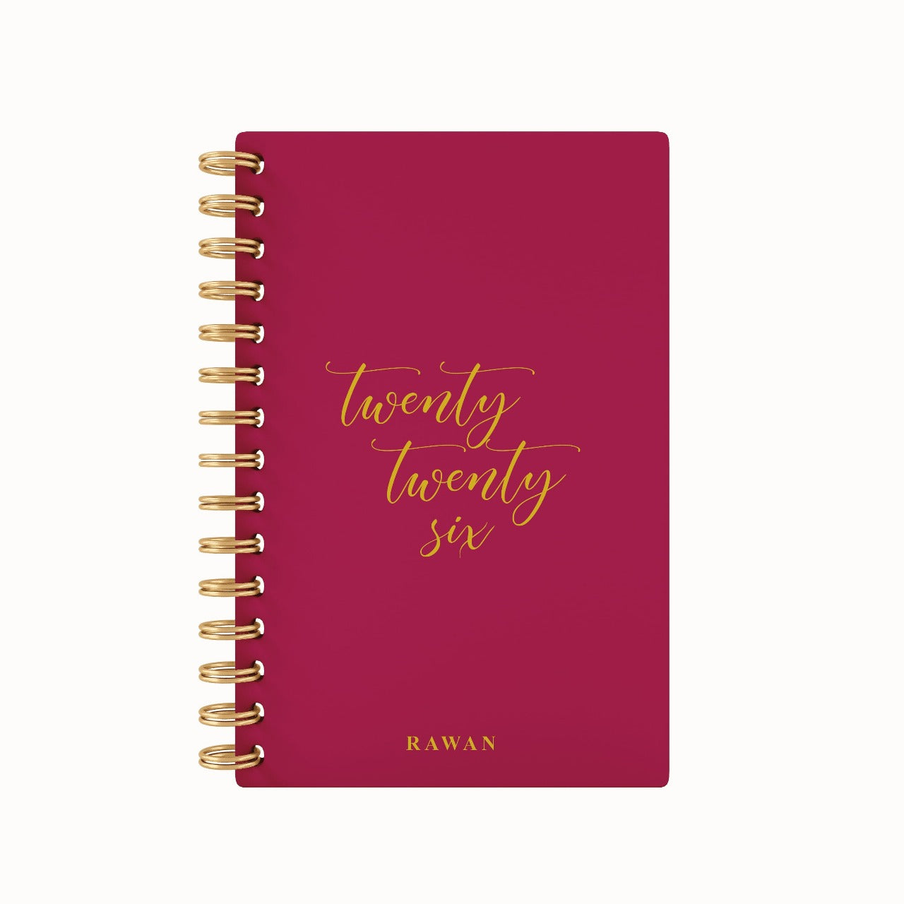 Twenty Twenty-Six Foil 2026 Weekly Agenda