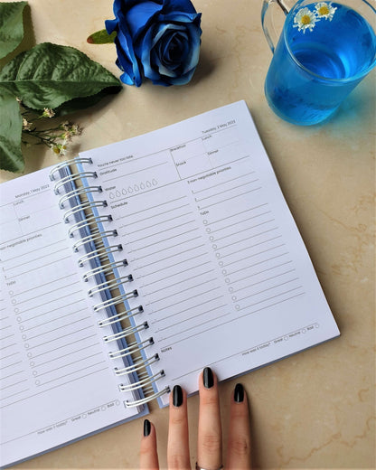 Dreams Blue 2024 Daily Planner