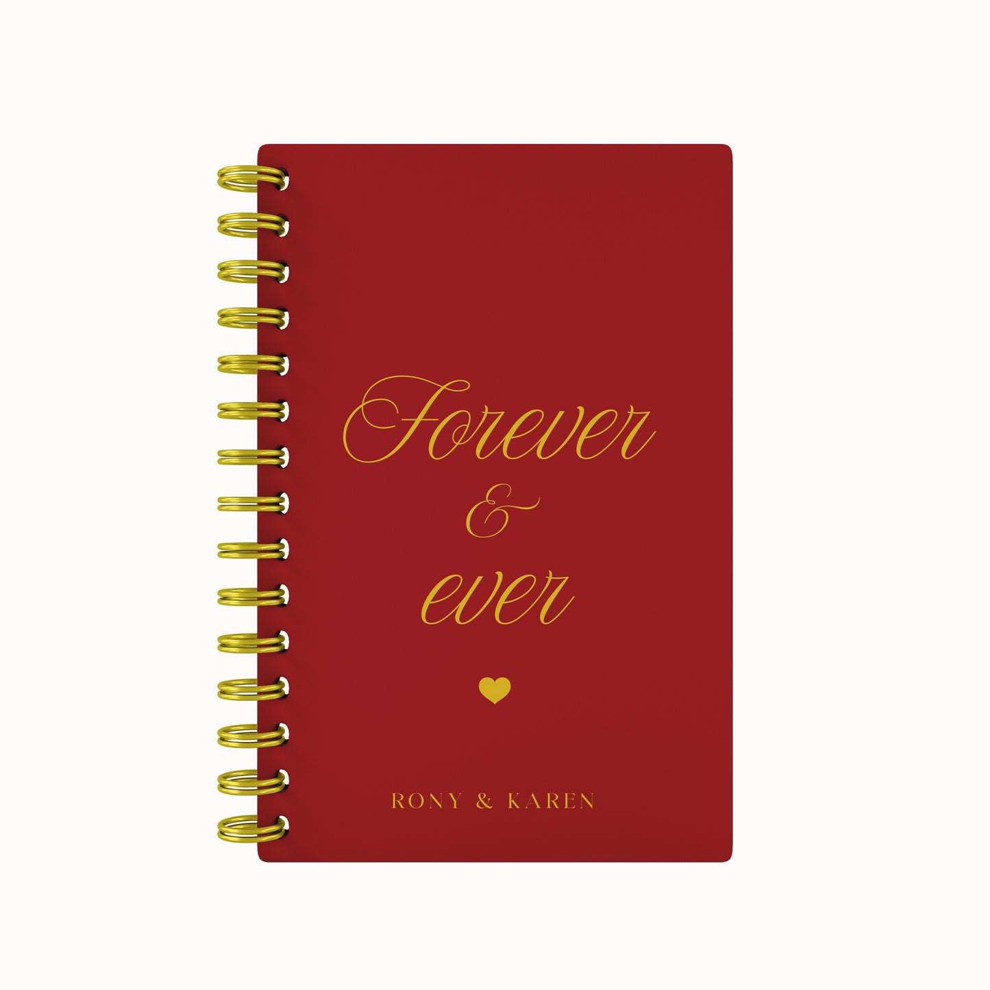 Forever & Ever ScrapBook - Red
