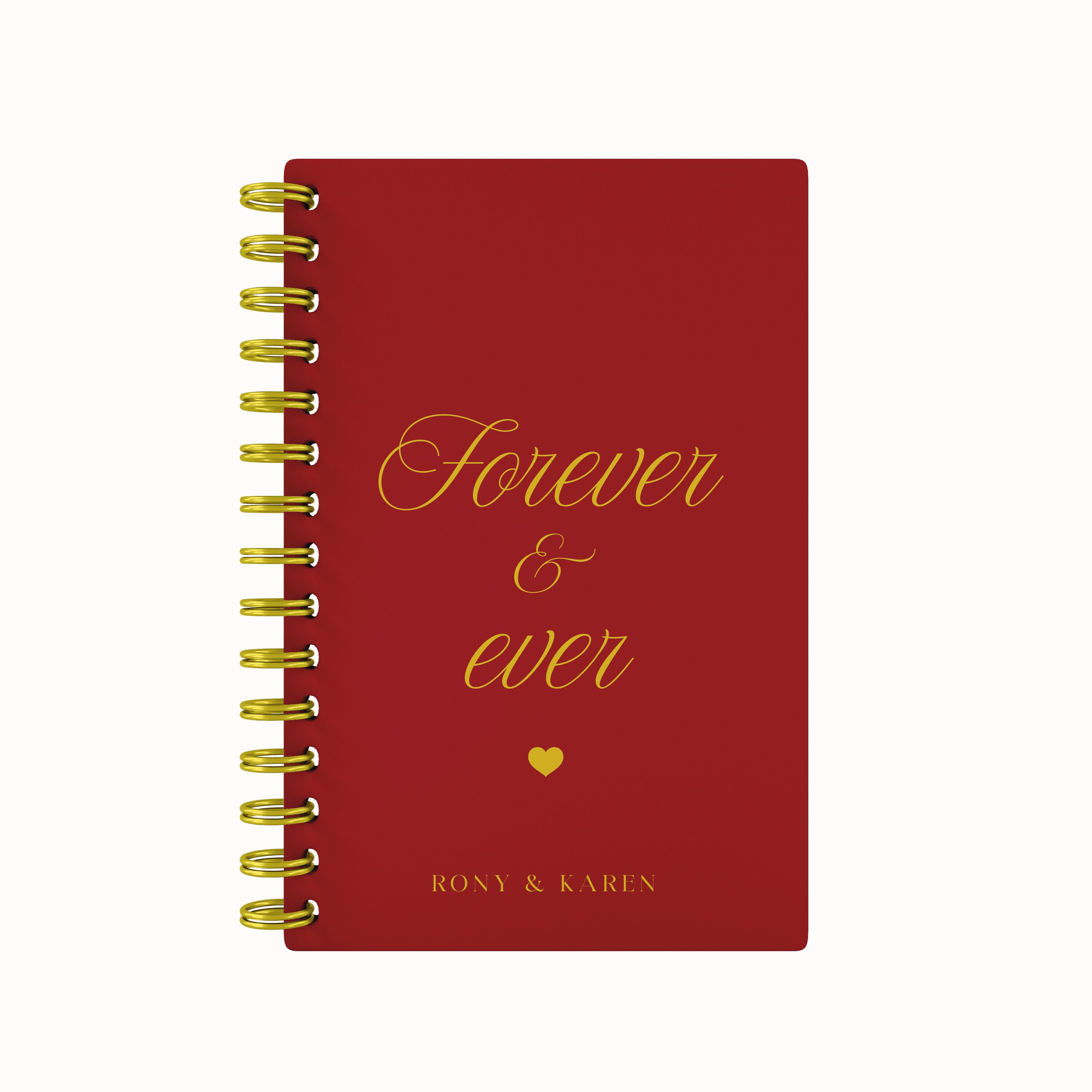 Forever & Ever ScrapBook - Red