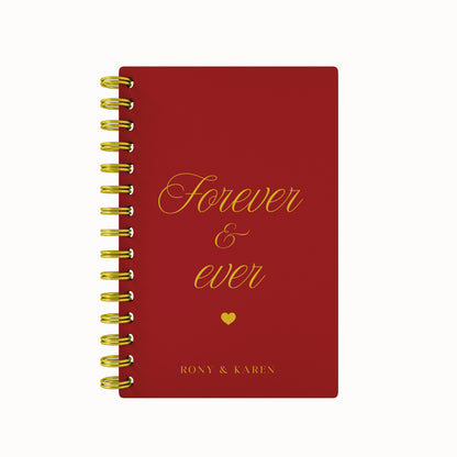 Forever & Ever ScrapBook - Red