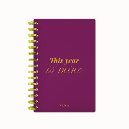 This Year Is Mine Foil 2026 Daily Planner