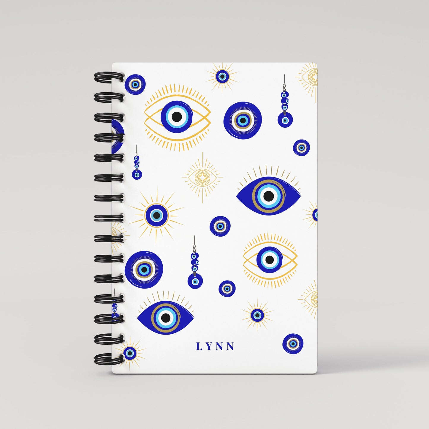 Evil Eye Lined Notebook