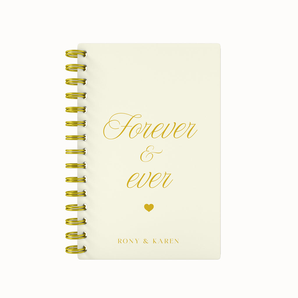 Forever & Ever ScrapBook - Off White