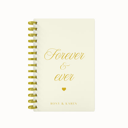 Forever & Ever ScrapBook - Off White
