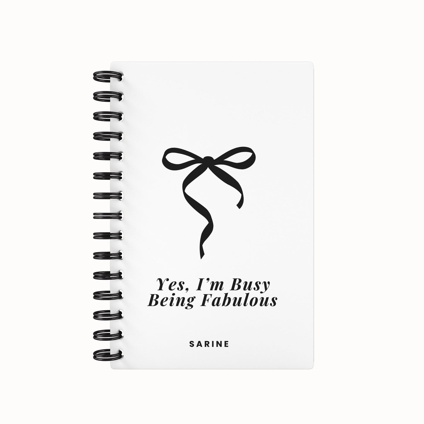 Fabulous Lined Notebook