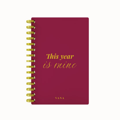 This Year Is Mine Foil 2026 Weekly Planner