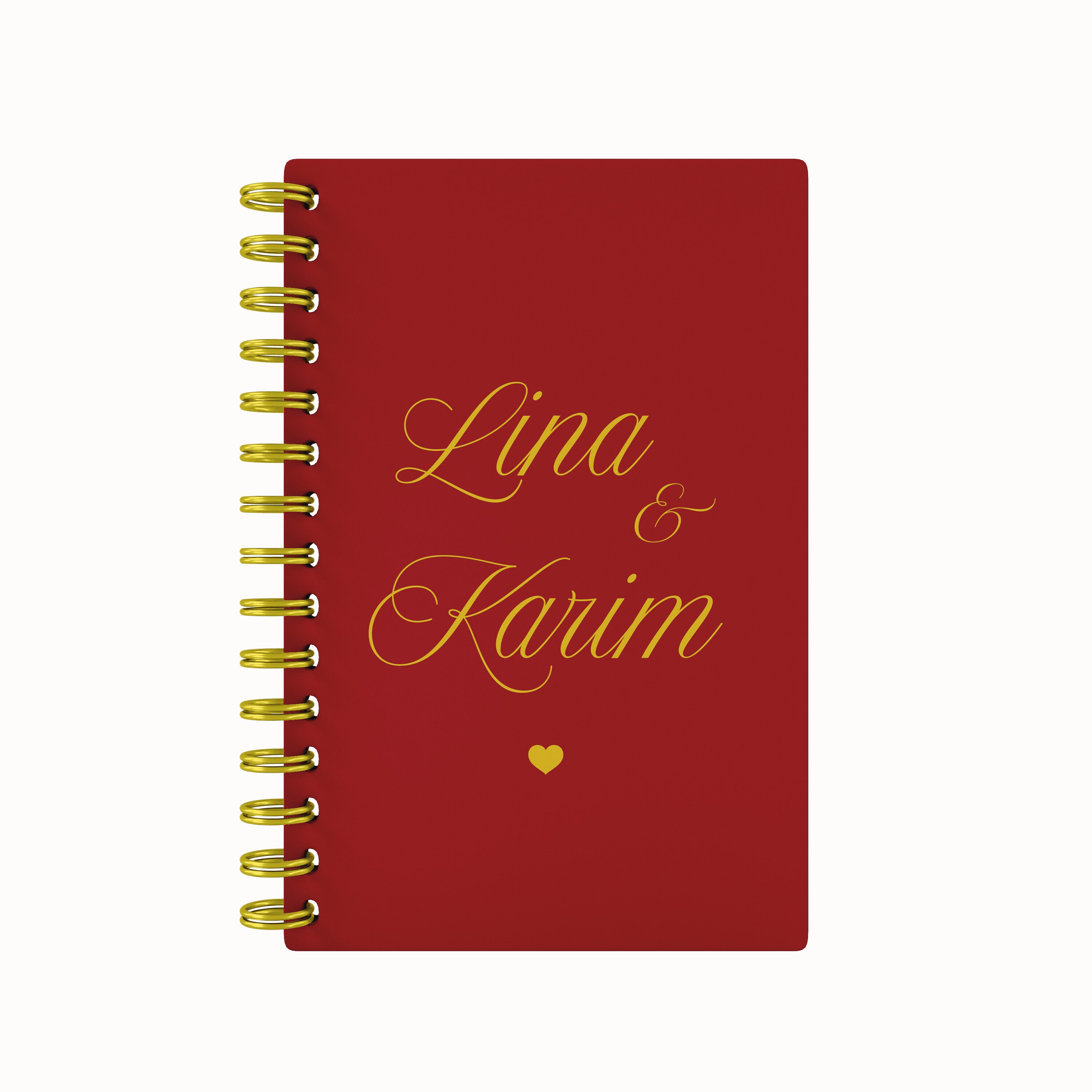 Names ScrapBook - Red