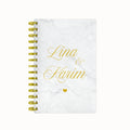 Names ScrapBook - White Marble