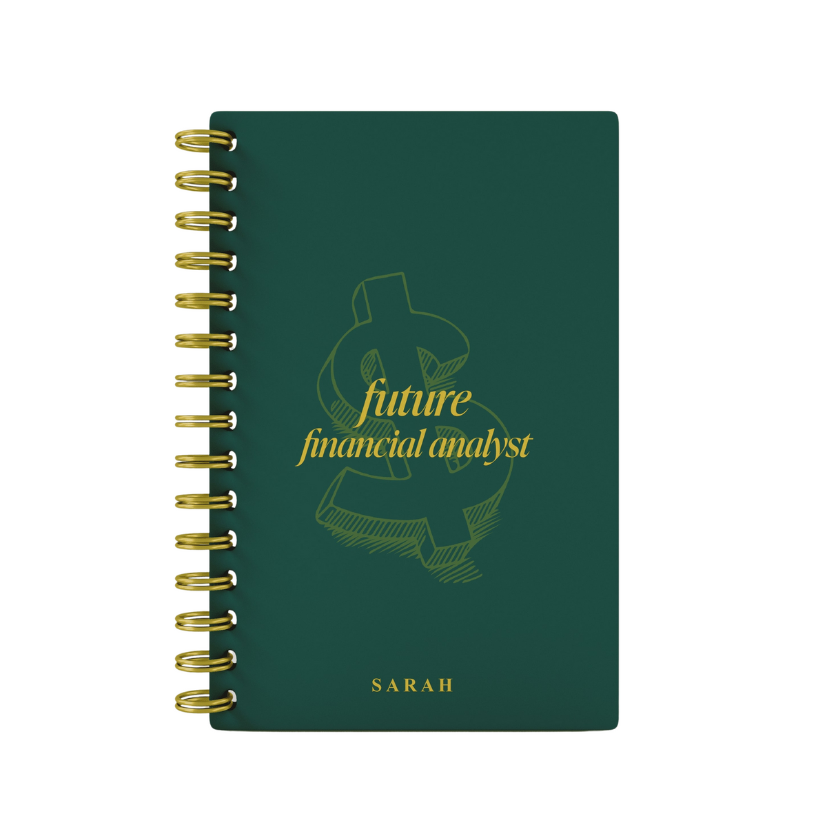 Future Financial Analyst - Foil Lined Notebook