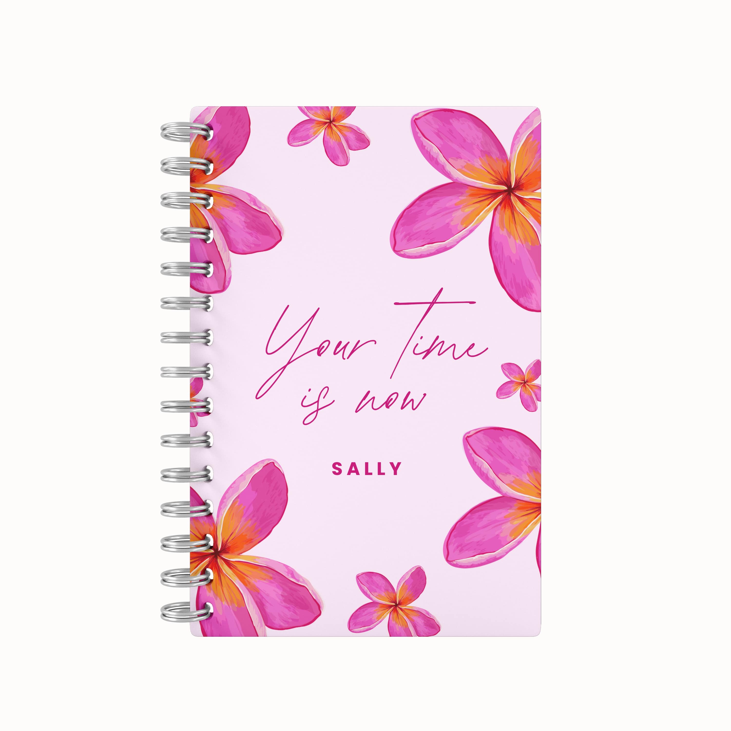 Your Time Is Now 2026 Daily Planner - Pink
