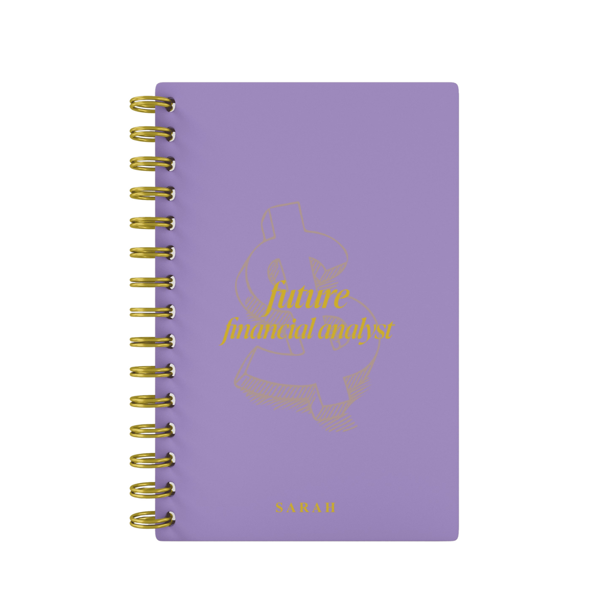 Future Financial Analyst - Foil Lined Notebook