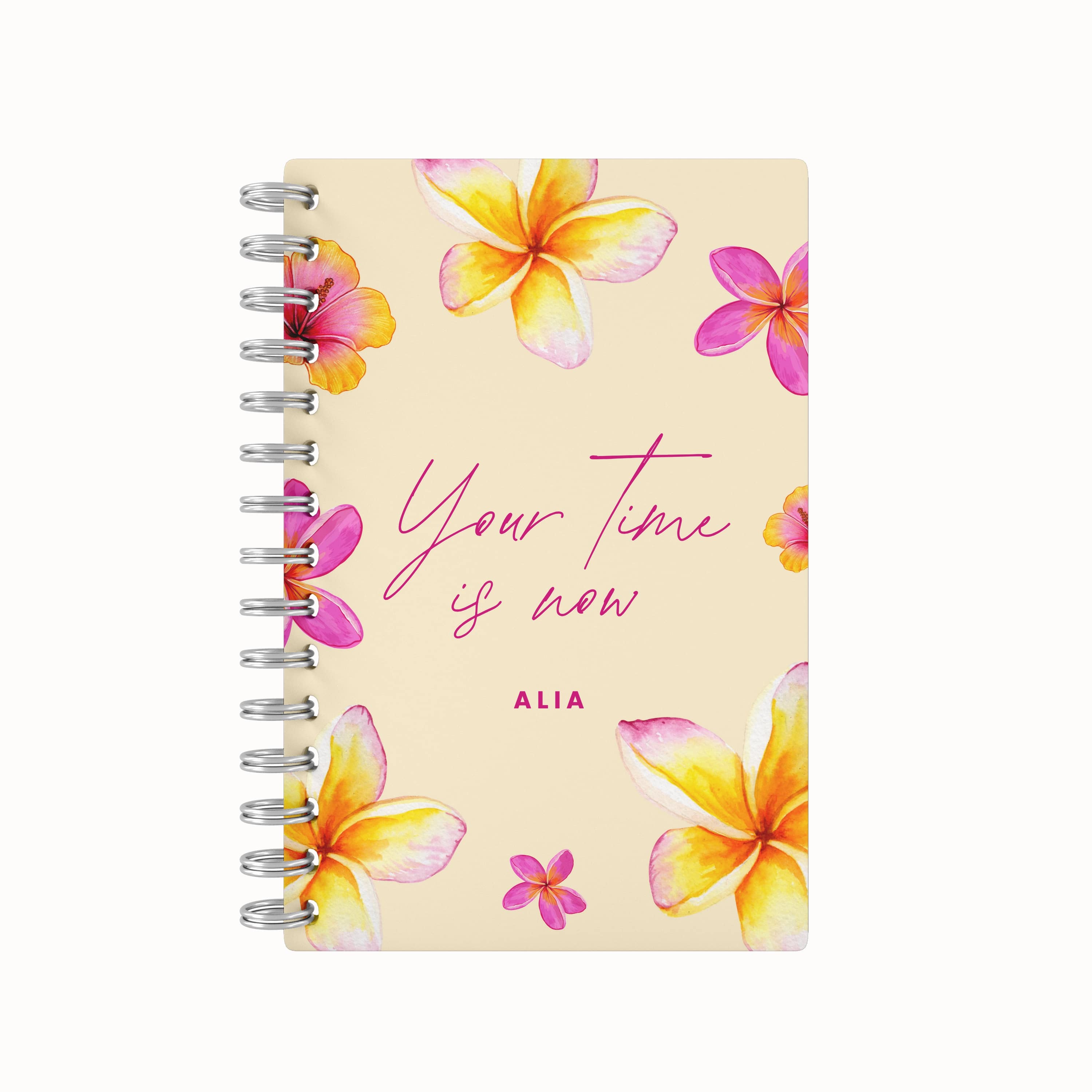 Your Time Is Now 2026 Desk Planner - Yellow