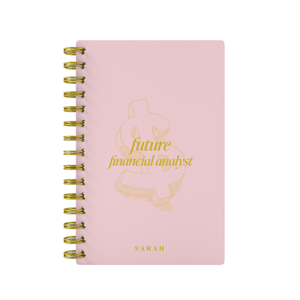 Future Financial Analyst - Foil Lined Notebook